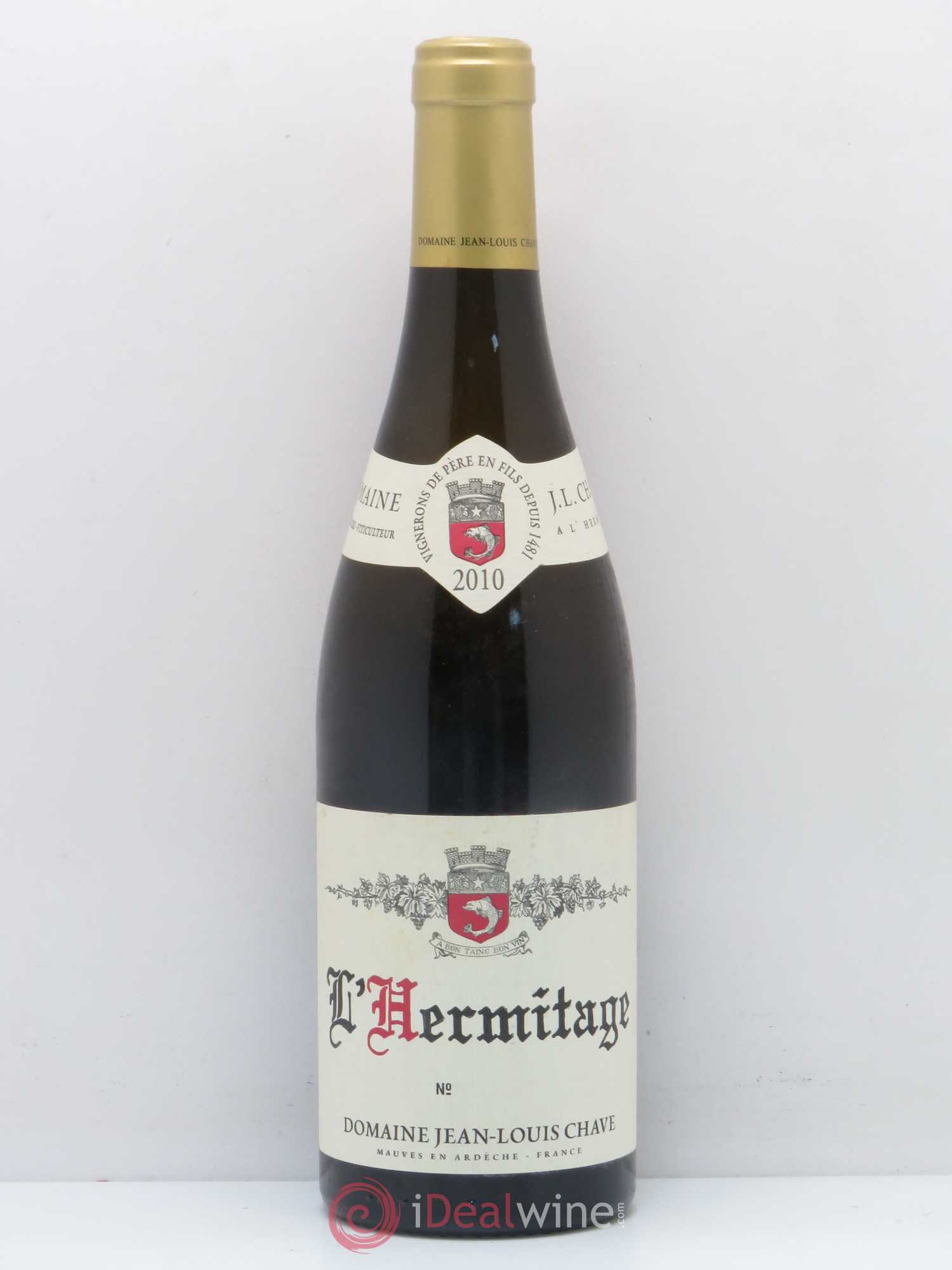 Hermitage Jean-Louis Chave 2010 - Lot de 1 bouteille - 0