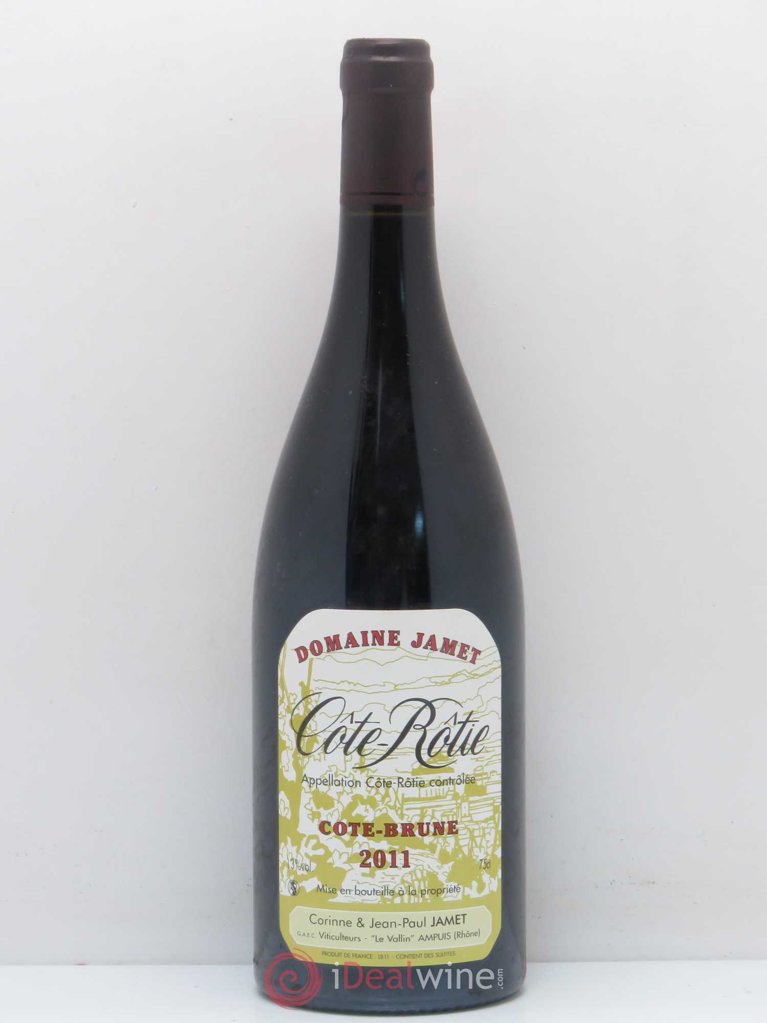 Côte-Rôtie Côte Brune Jamet (Domaine) 2011 - Lot de 1 bouteille - 0
