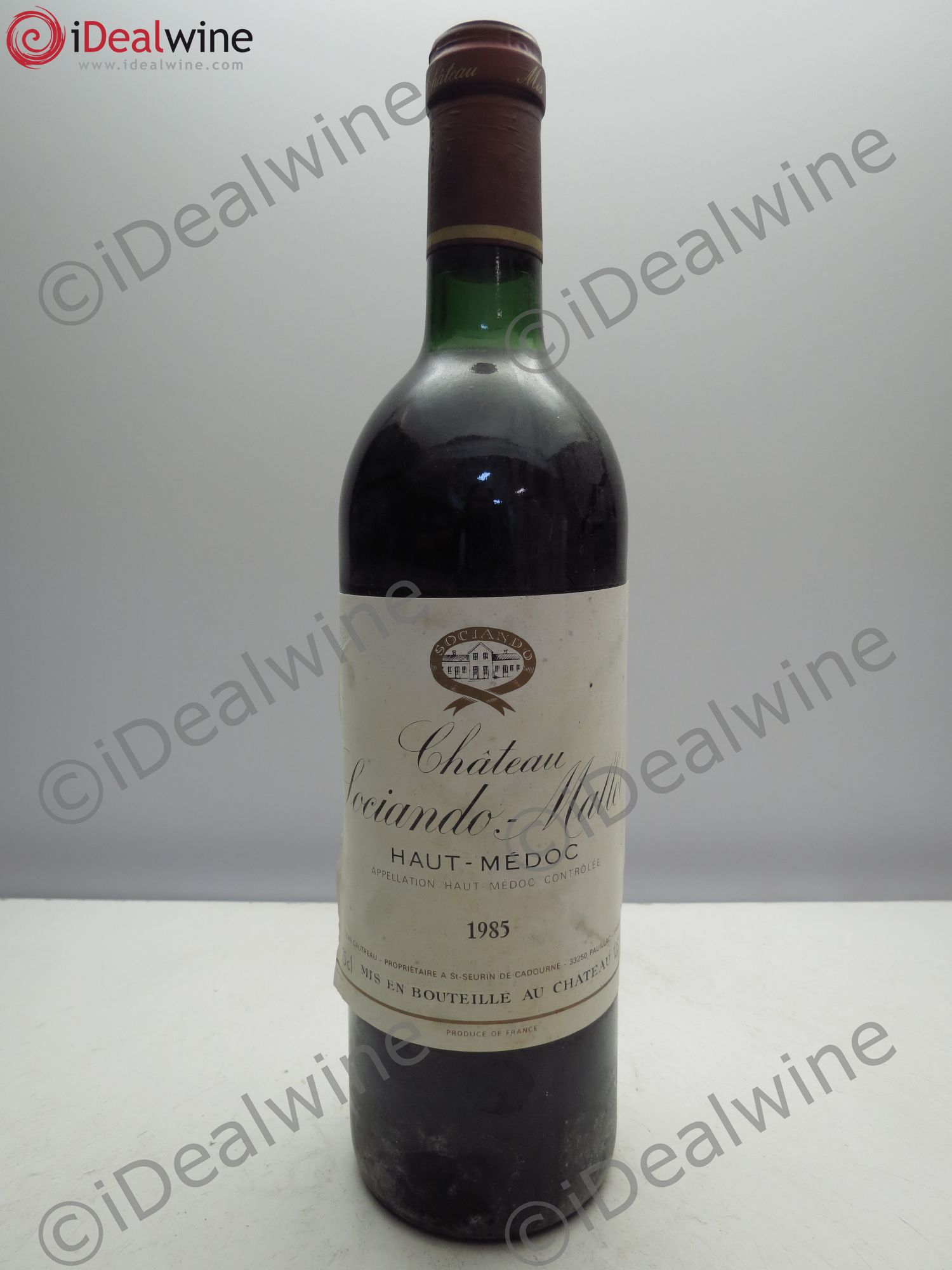 Château Sociando Mallet (sans prix de réserve / no reserve) 1985 - Posten von 1 Flasche - 0