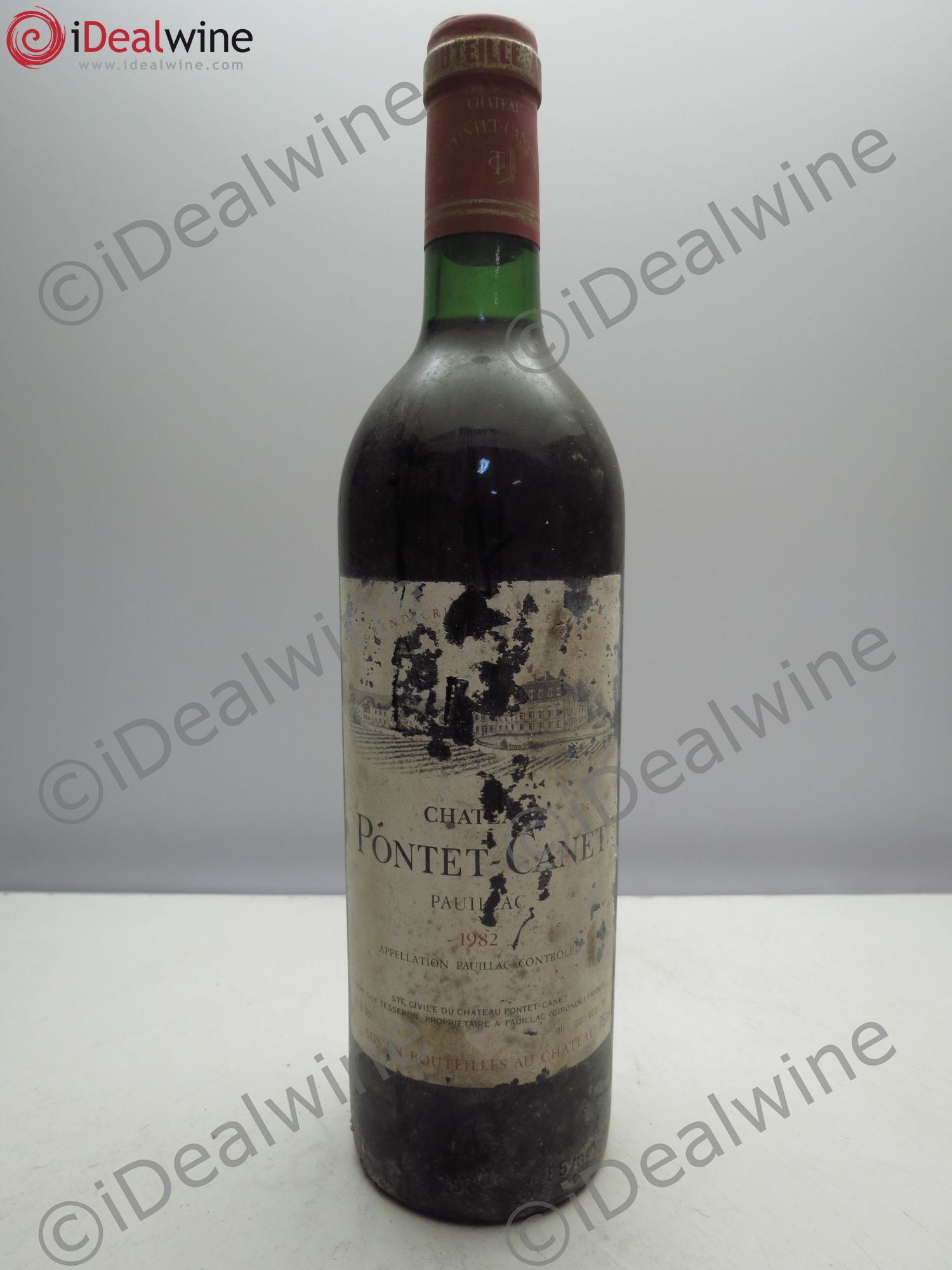 Château Pontet Canet 5ème Grand Cru Classé (sans prix de réserve / no reserve) 1982 - Posten von 1 Flasche - 0
