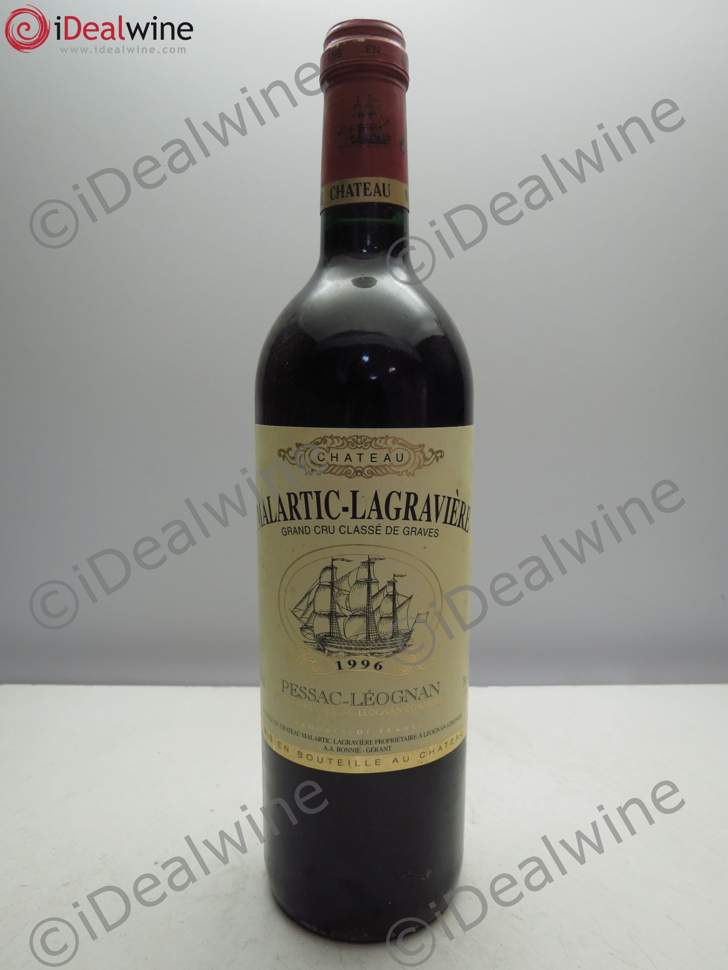 Château Malartic-Lagravière Cru Classé de Graves (sans prix de réserve / no reserve) 1996 - Posten von 1 Flasche - 0
