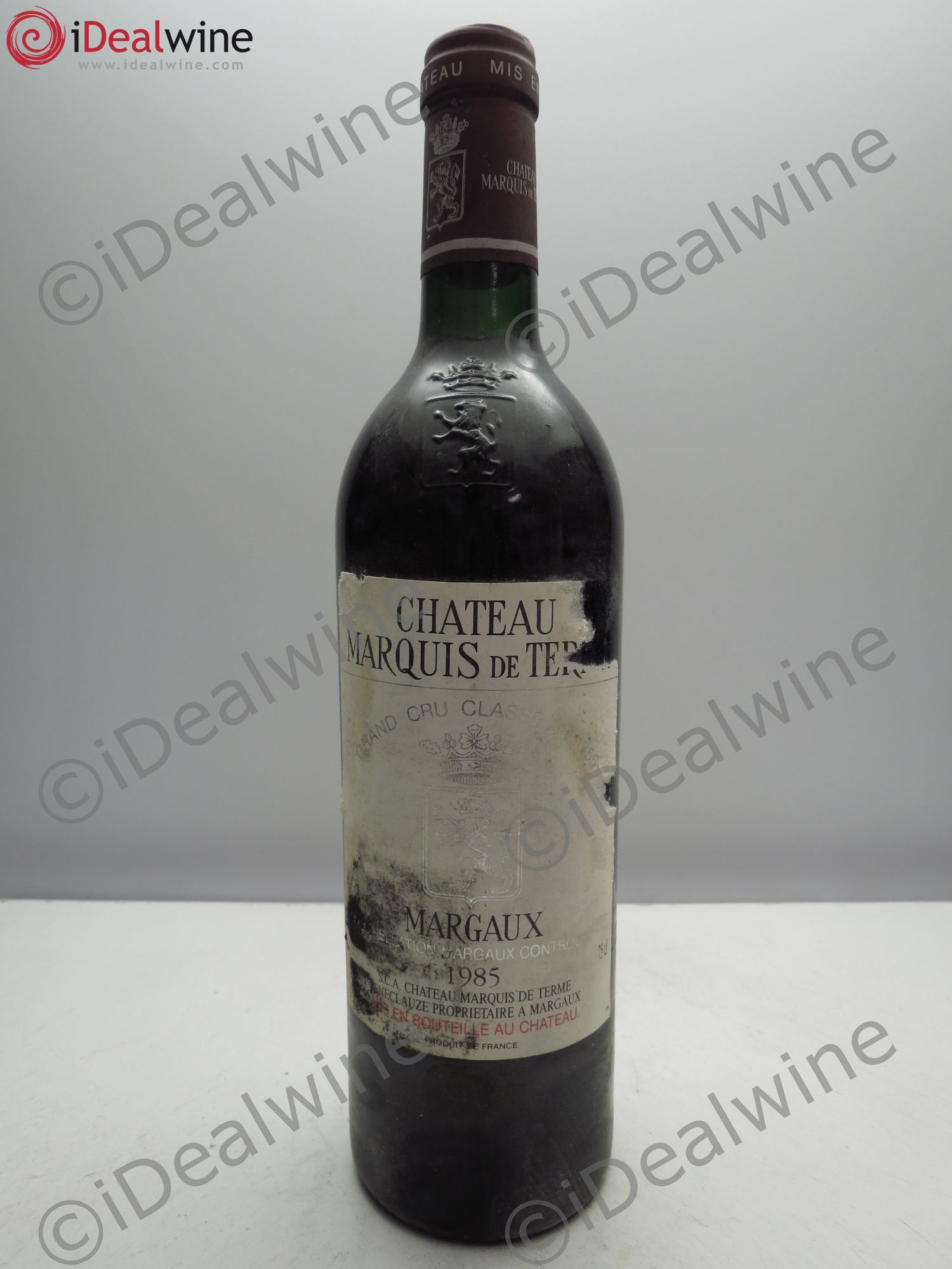 Château Marquis de Terme 4ème Grand Cru Classé (sans prix de réserve / no reserve) 1985 - Lotto di 1 bottiglia - 0