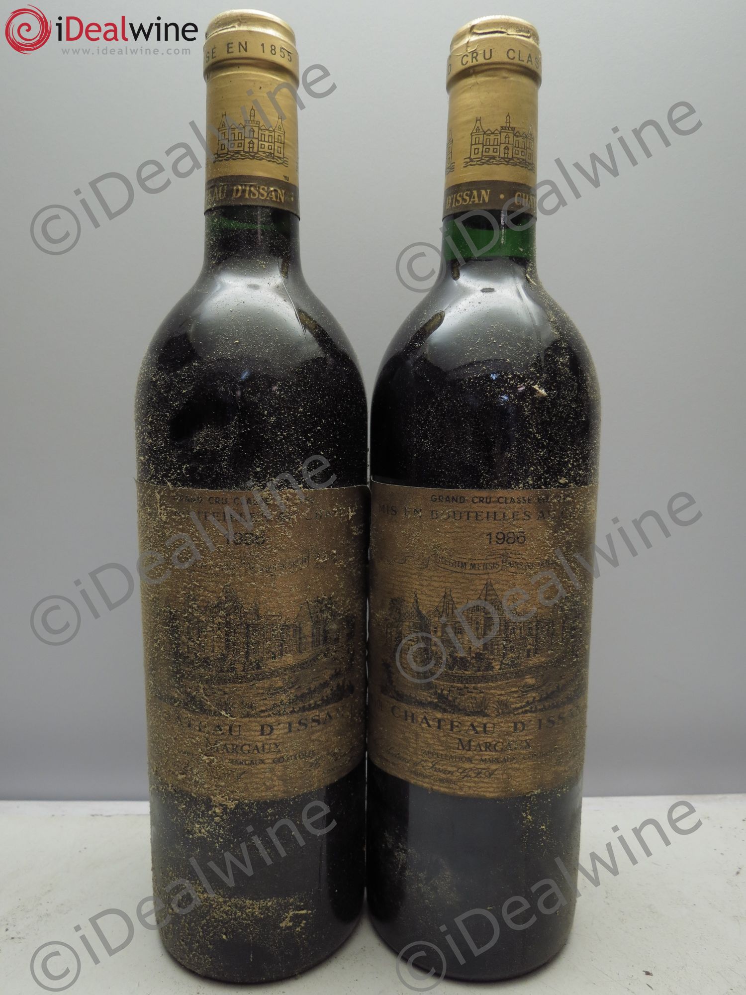 Château d'Issan 3ème Grand Cru Classé 1986 - Lot de 2 bouteilles - 0