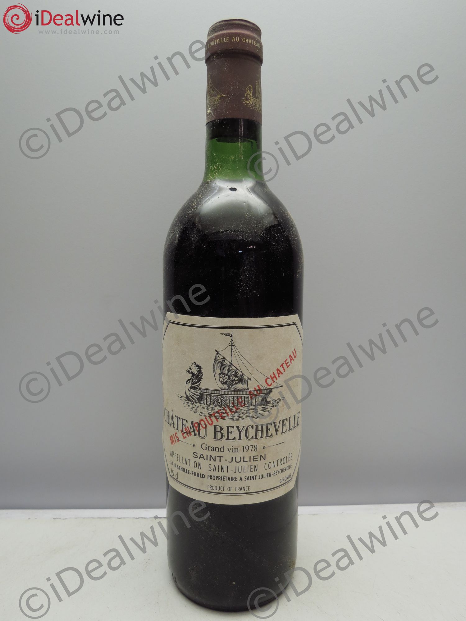 Château Beychevelle 4ème Grand Cru Classé 1978 - Lot de 12 bouteilles - 0