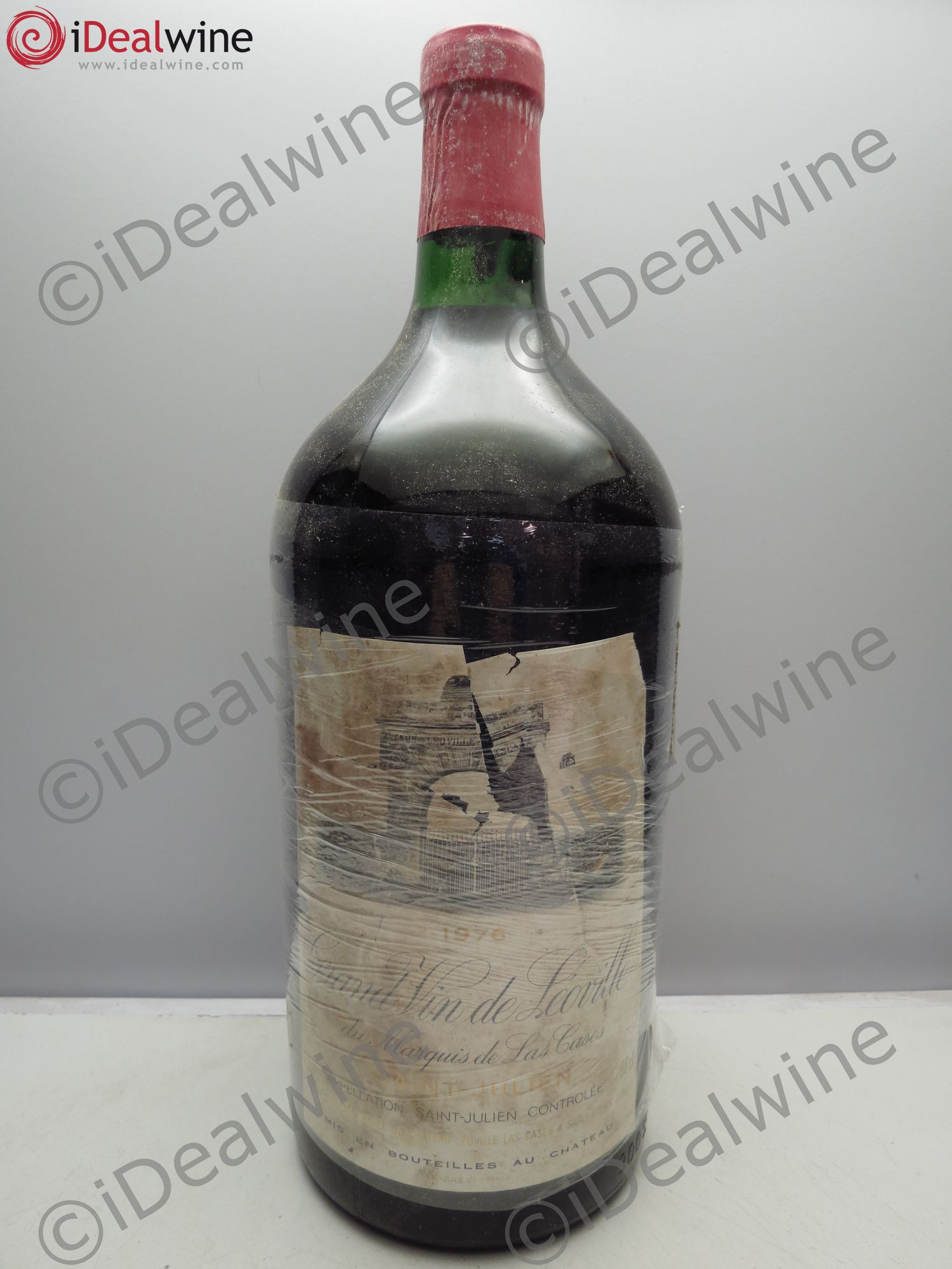 Château Léoville Las Cases 2ème Grand Cru Classé 1976 - Lot de 1 double magnum - 0