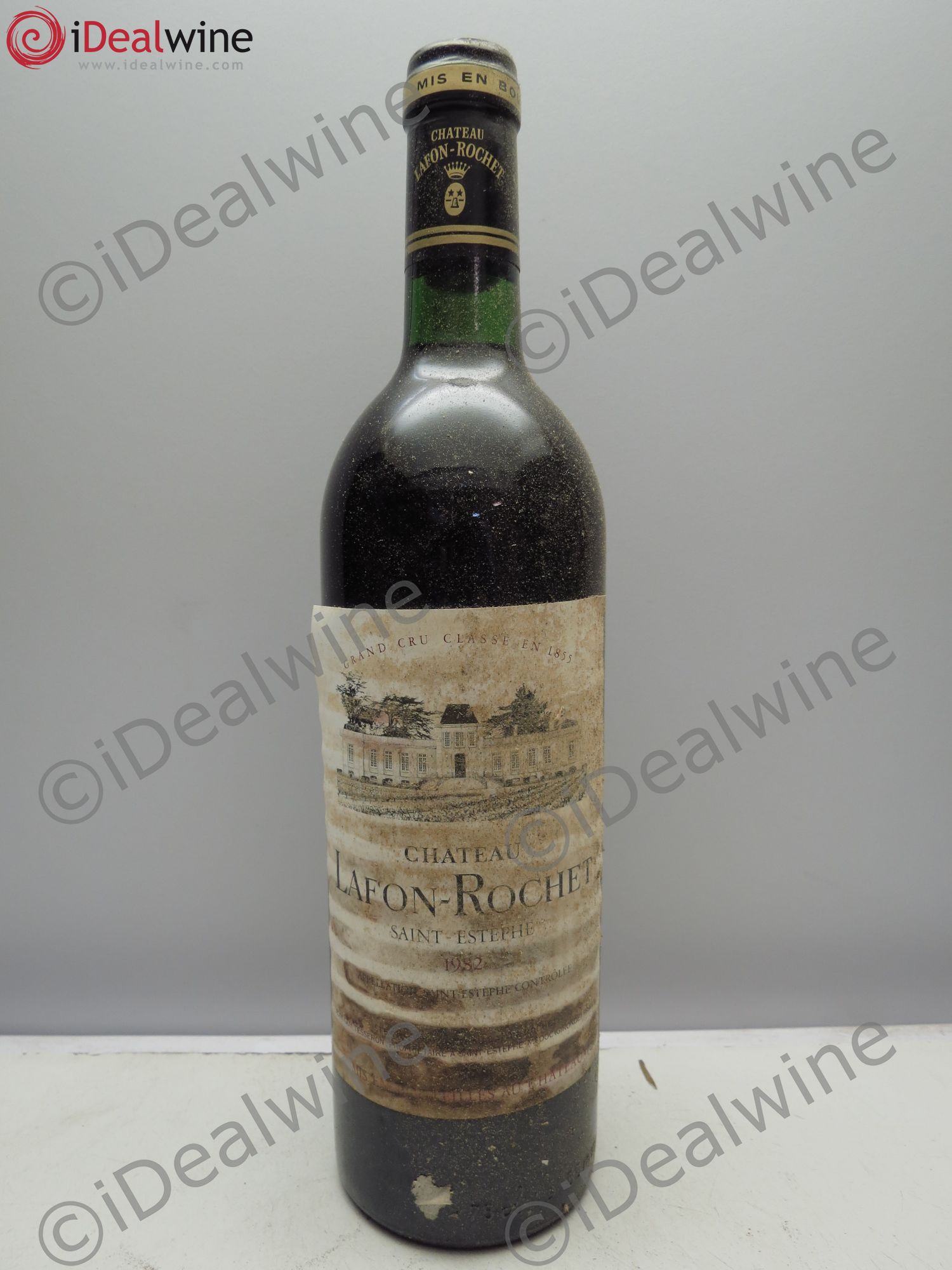Château Lafon Rochet 4ème Grand Cru Classé 1982 - Lot de 8 bouteilles - 0