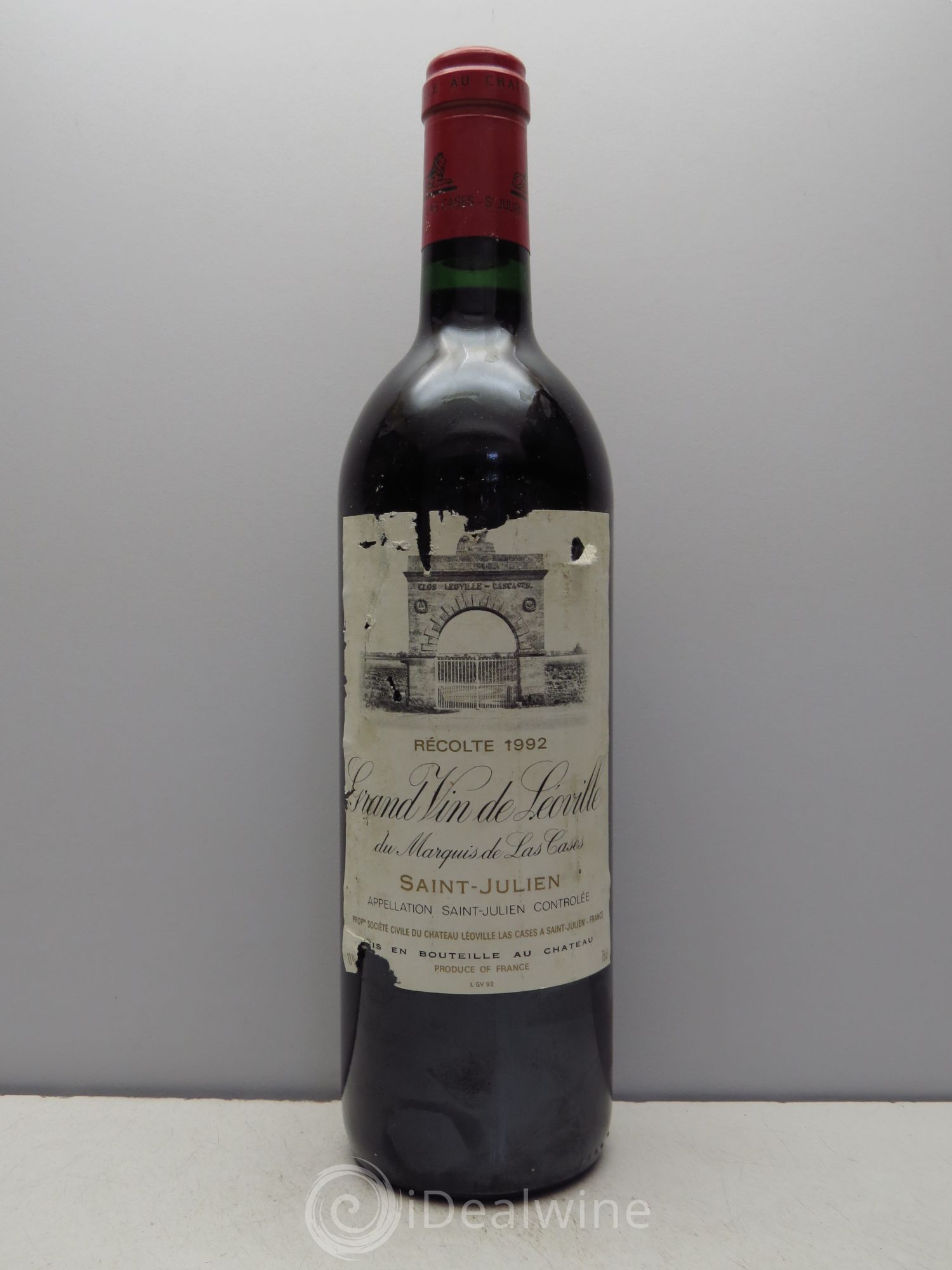 Château Léoville Las Cases 2ème Grand Cru Classé 1992 - Lot de 1 bouteille - 0