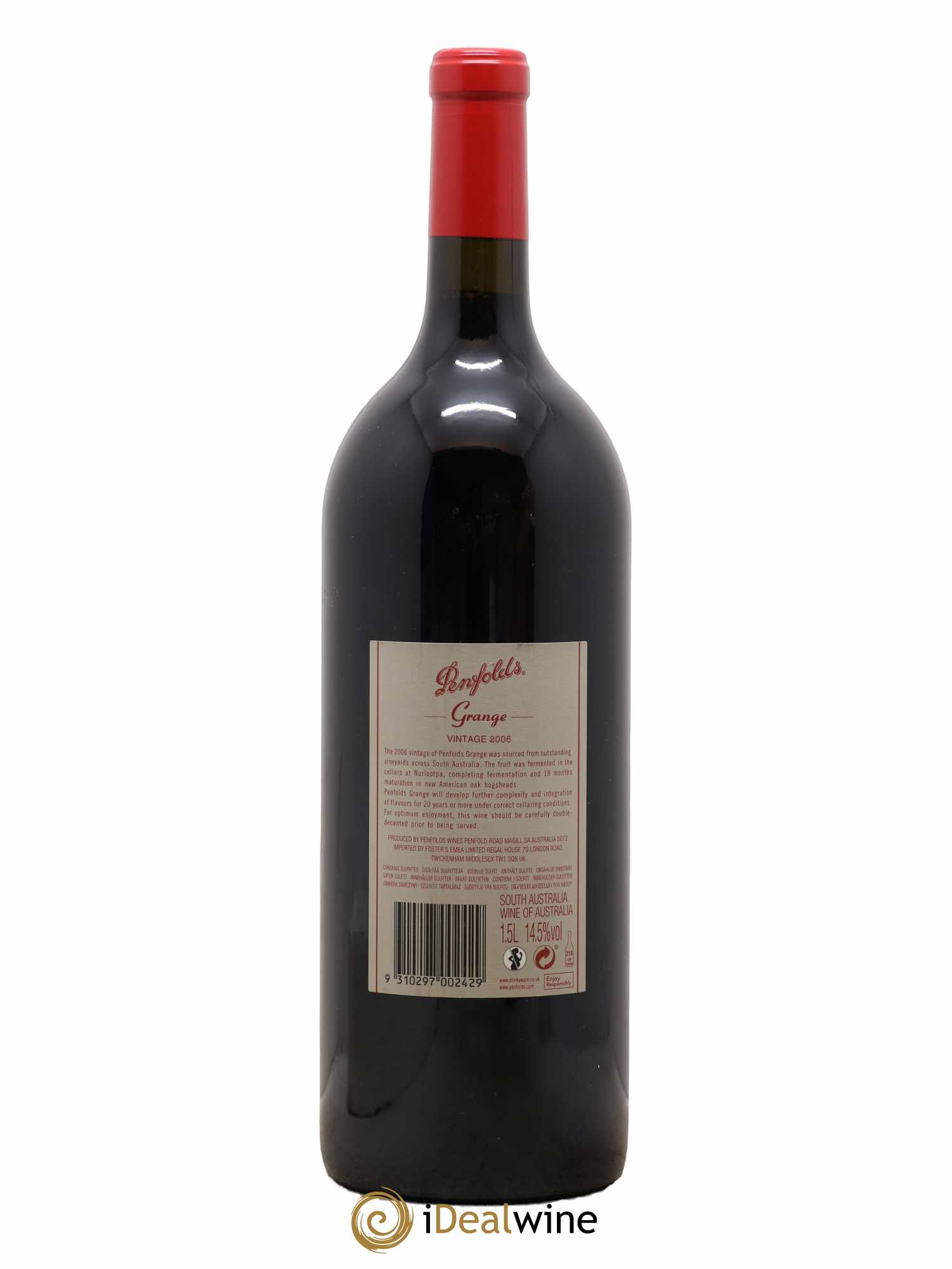 South Australia Penfolds Wines Grange Bin 95 2006 - Posten von 1 Magnum - 1