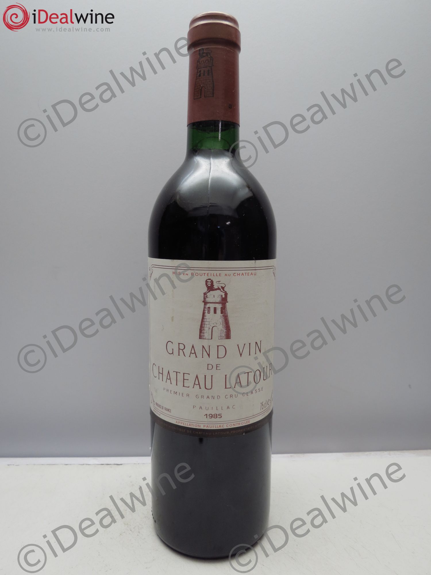 Château Latour 1er Grand Cru Classé 1985 - Lot de 1 bouteille - 0