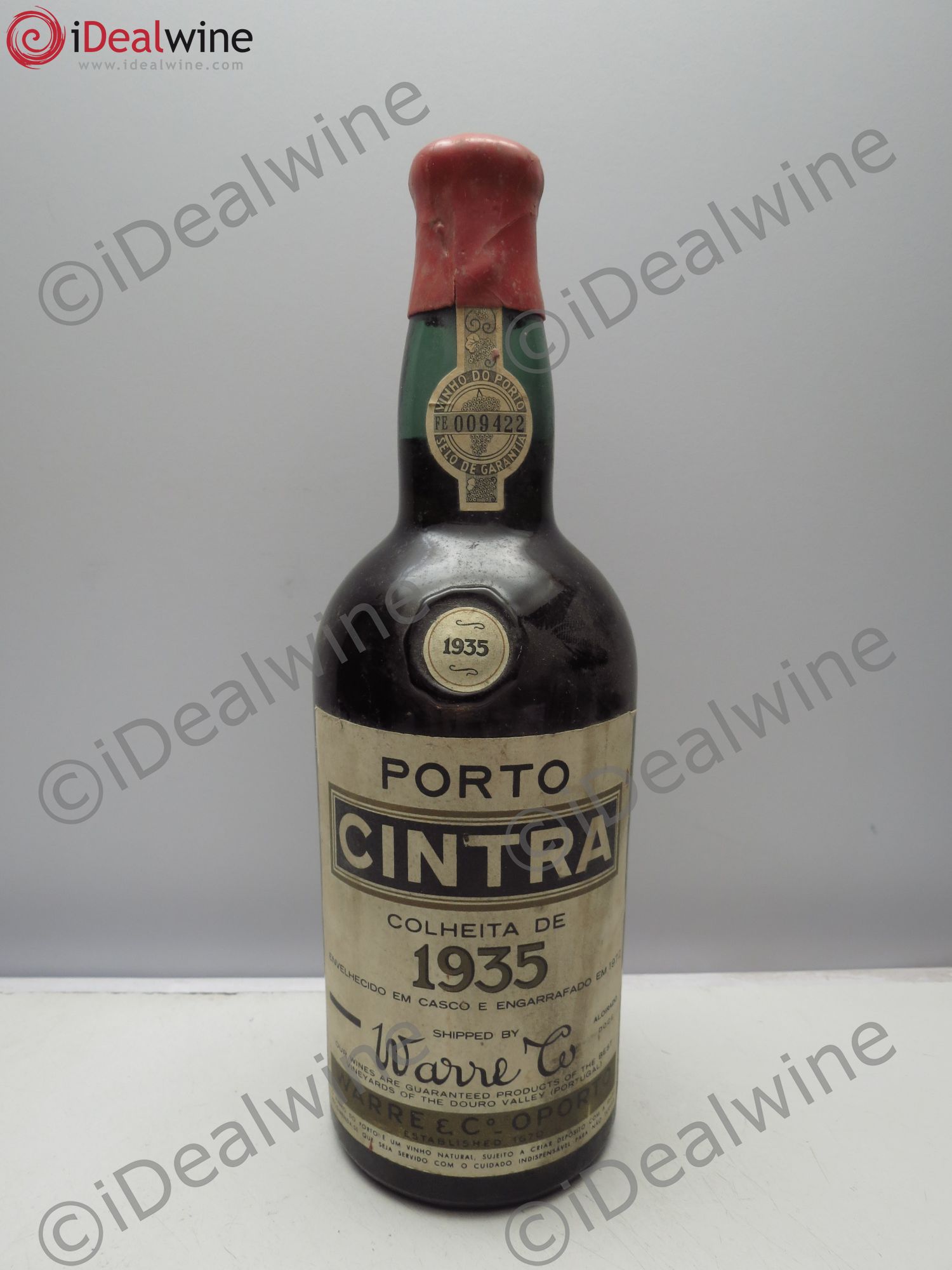 Porto Cintra Warre (Particules en suspension) 1935 - Posten von 1 Flasche - 0