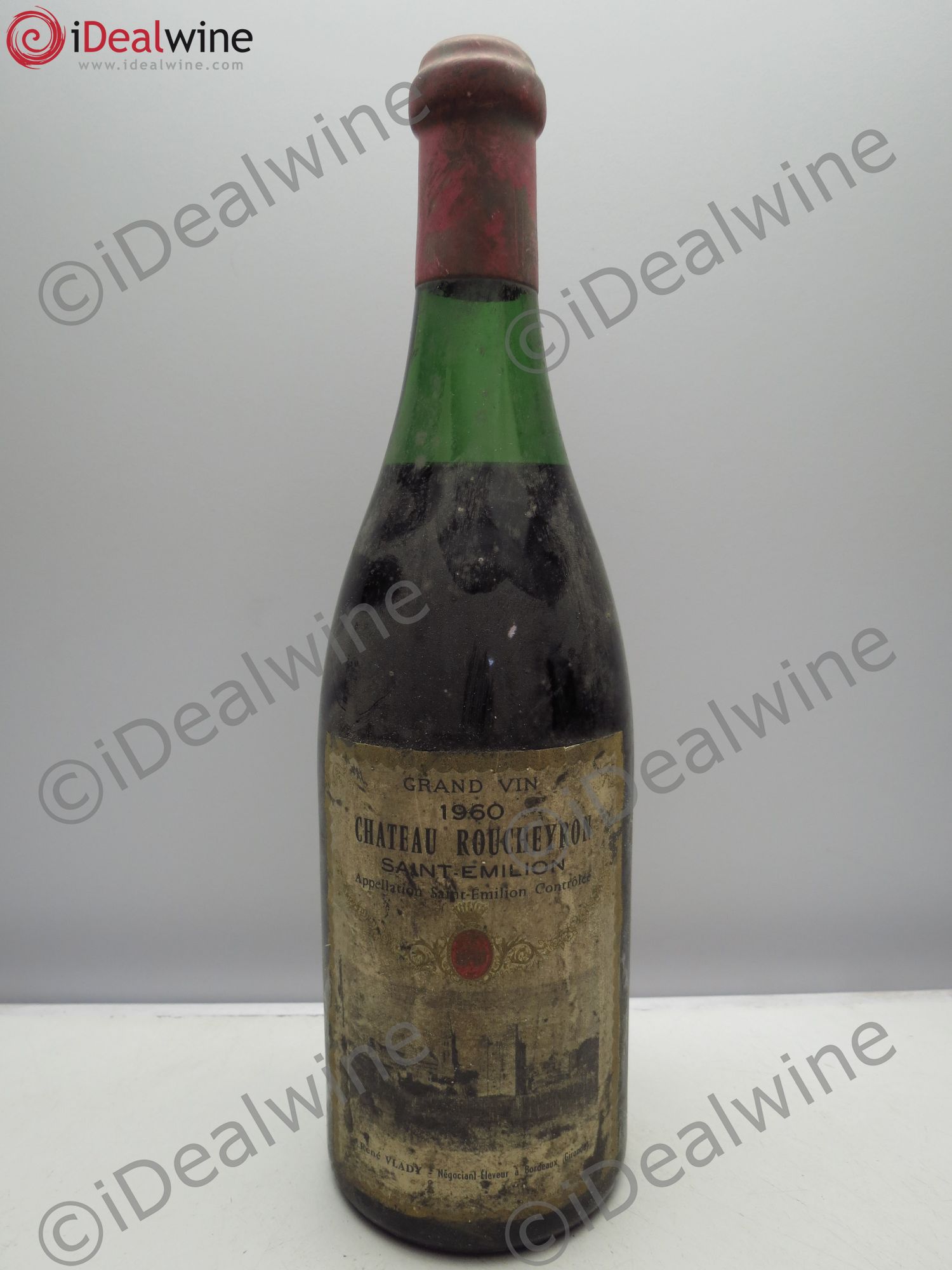 Bordeaux Château Roucheyron René Vlady Mise Négoce 1960 - Lot de 1 bouteille - 0