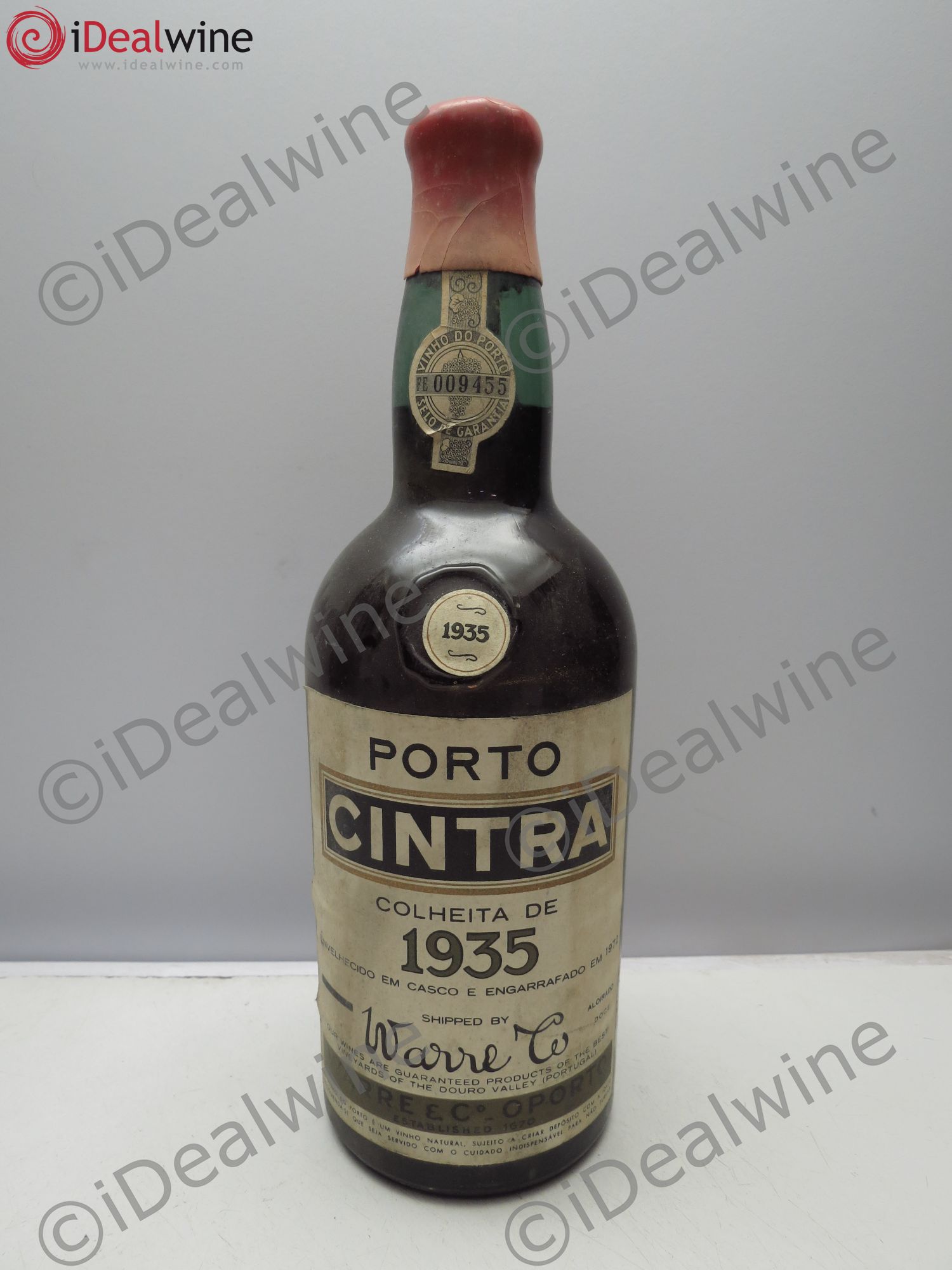 Porto Cintra Warre (Particules en suspension) 1935 - Posten von 1 Flasche - 0