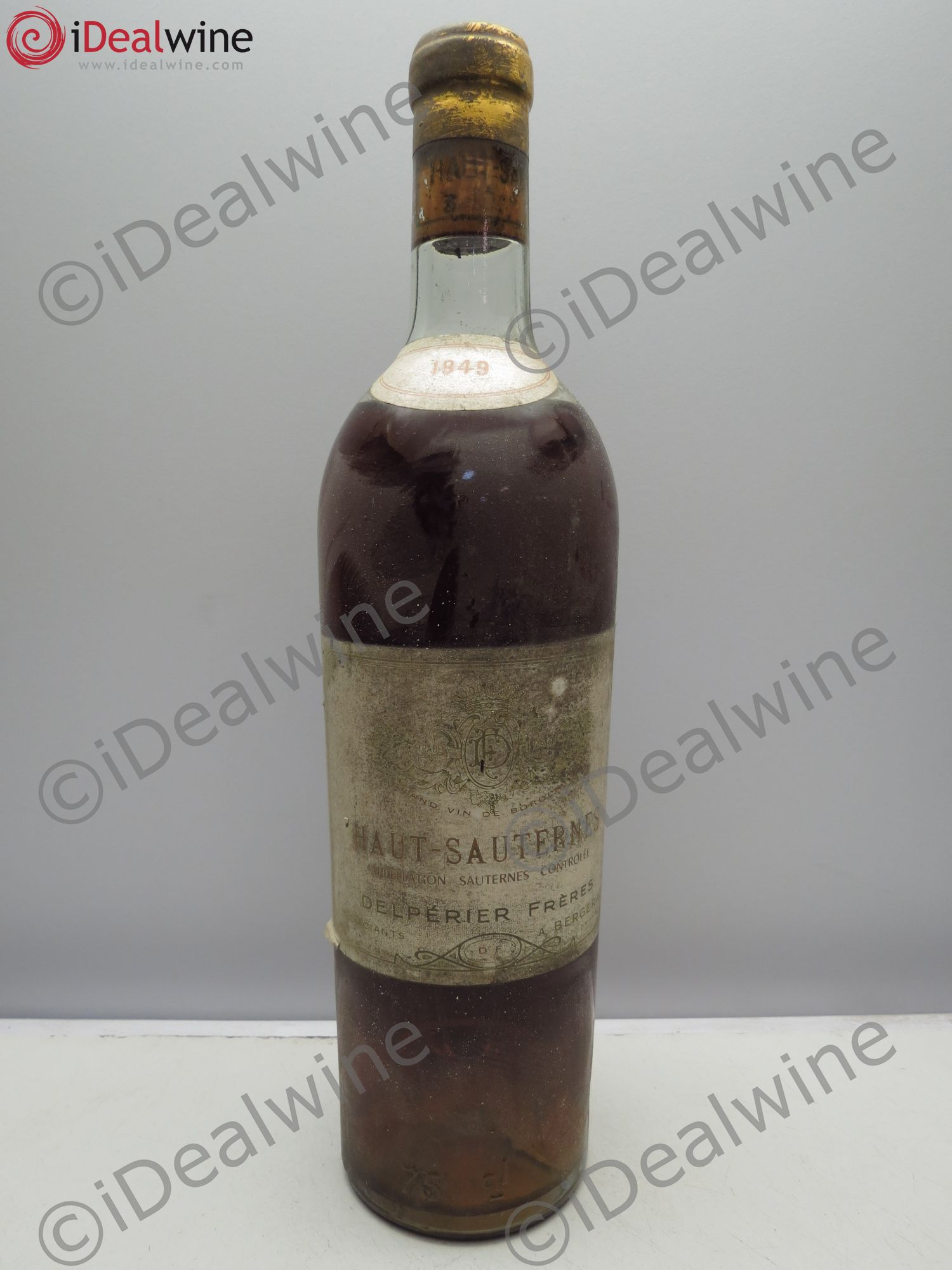 Sauternes Haut Sauternes Delperier Frères Mise Négoce 1949 - Posten von 1 Flasche - 0