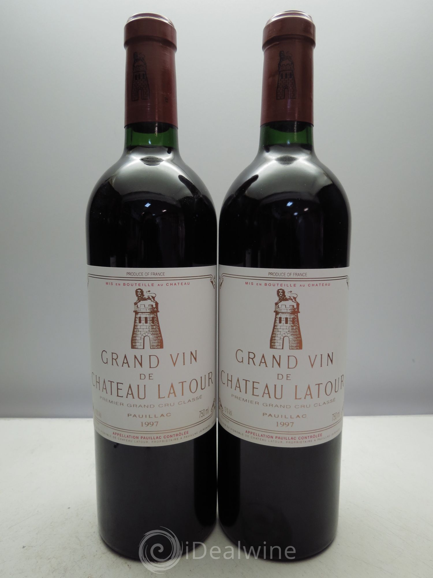 Château Latour 1er Grand Cru Classé 1997 - Lot de 6 bouteilles - 1