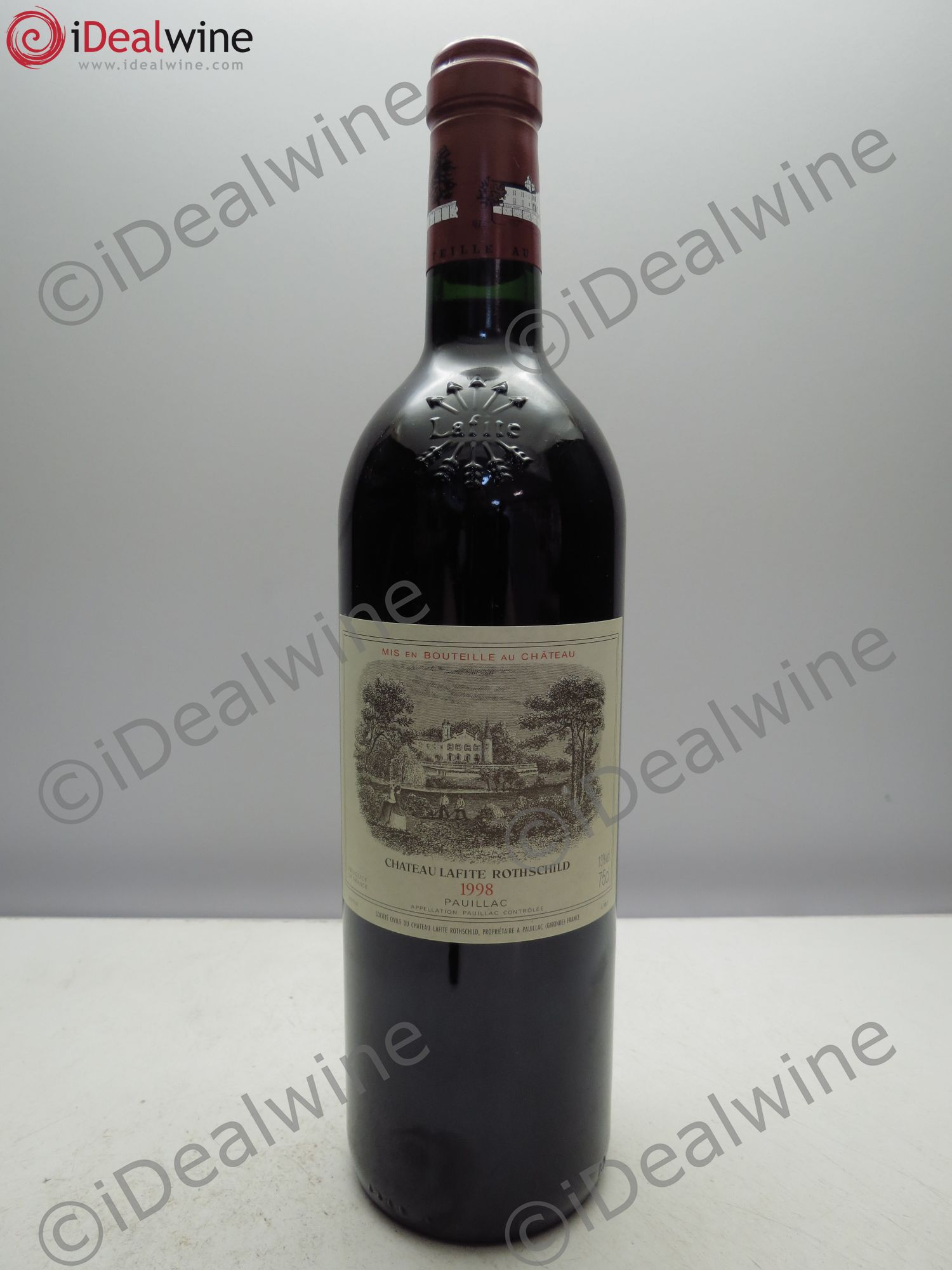 Château Lafite Rothschild 1er Grand Cru Classé 1998 - Lot de 1 bouteille - 0