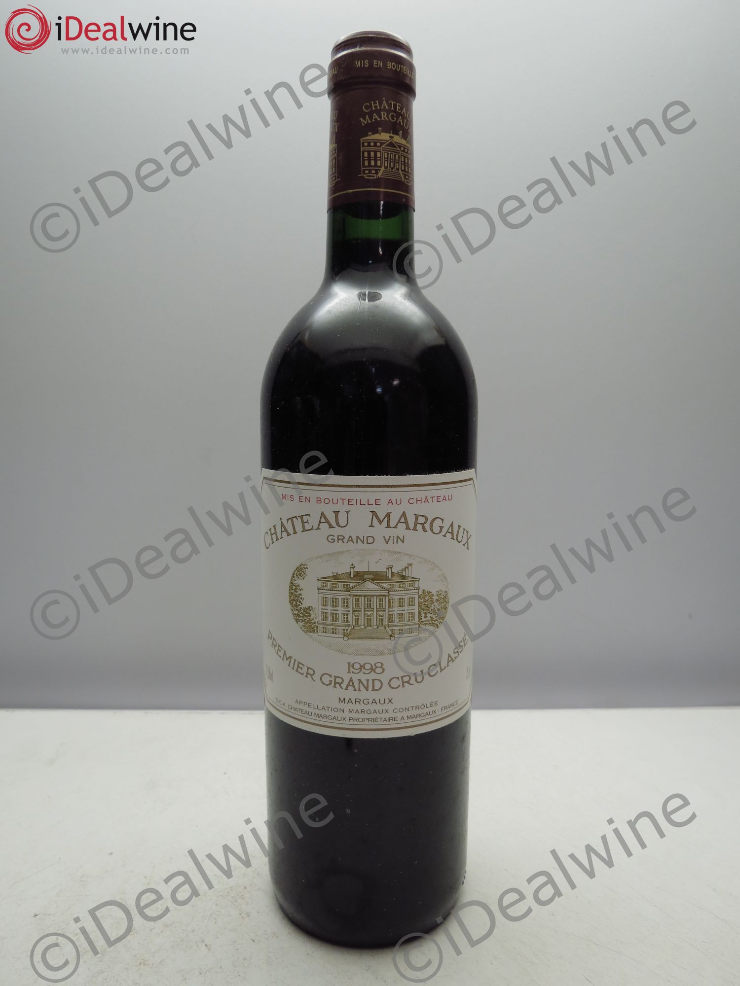 Château Margaux 1er Grand Cru Classé 1998 - Lot de 1 bouteille - 0