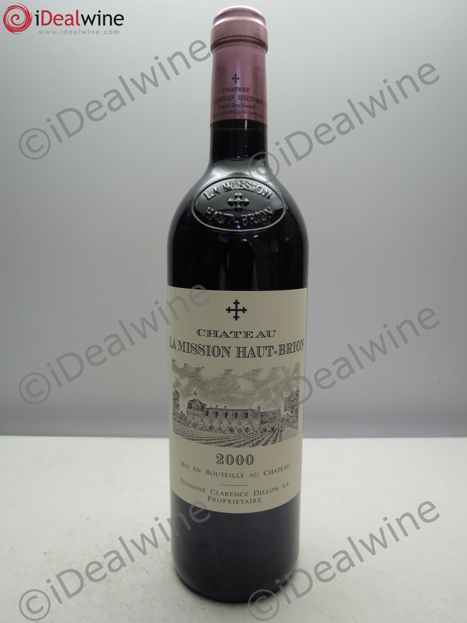 Château la Mission Haut-Brion Cru Classé de Graves 2000 - Lot de 1 bouteille - 0