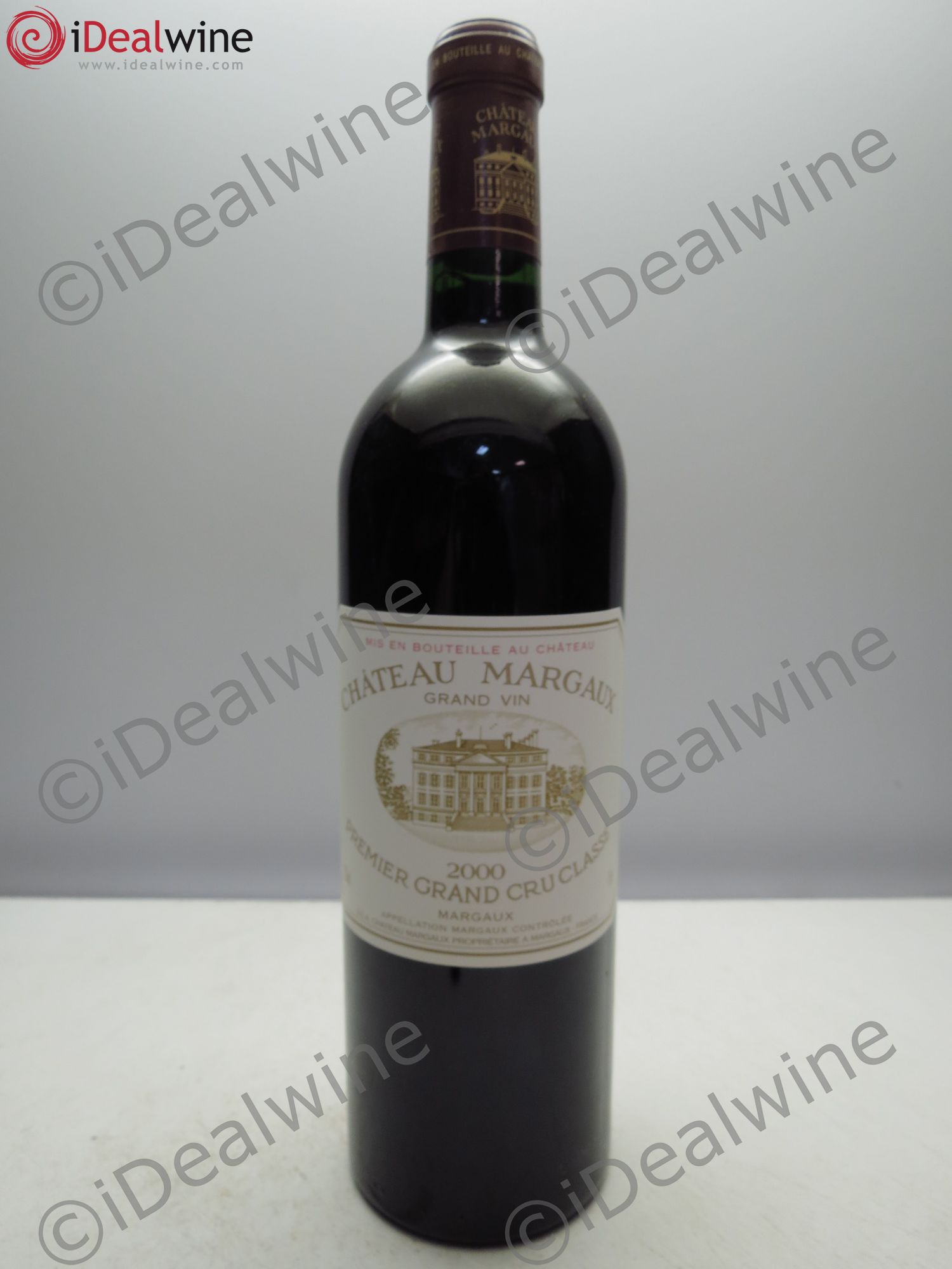 Château Margaux 1er Grand Cru Classé 2000 - Lot de 1 bouteille - 0