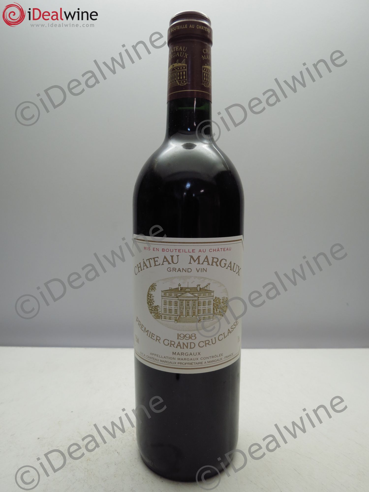 Château Margaux 1er Grand Cru Classé 1998 - Lot de 1 bouteille - 0