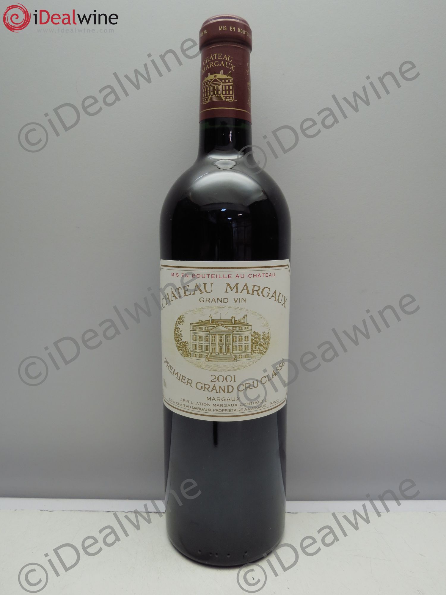 Château Margaux 1er Grand Cru Classé 2001 - Lot de 1 bouteille - 0