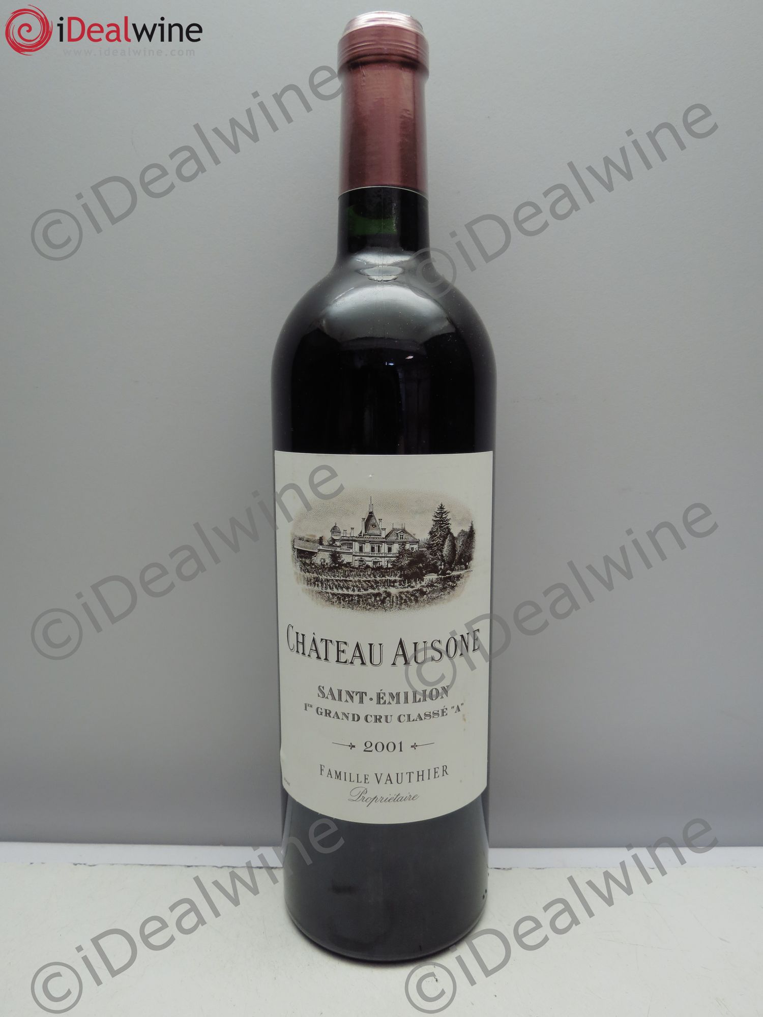 Château Ausone 1er Grand Cru Classé A 2001 - Lot de 1 bouteille - 0