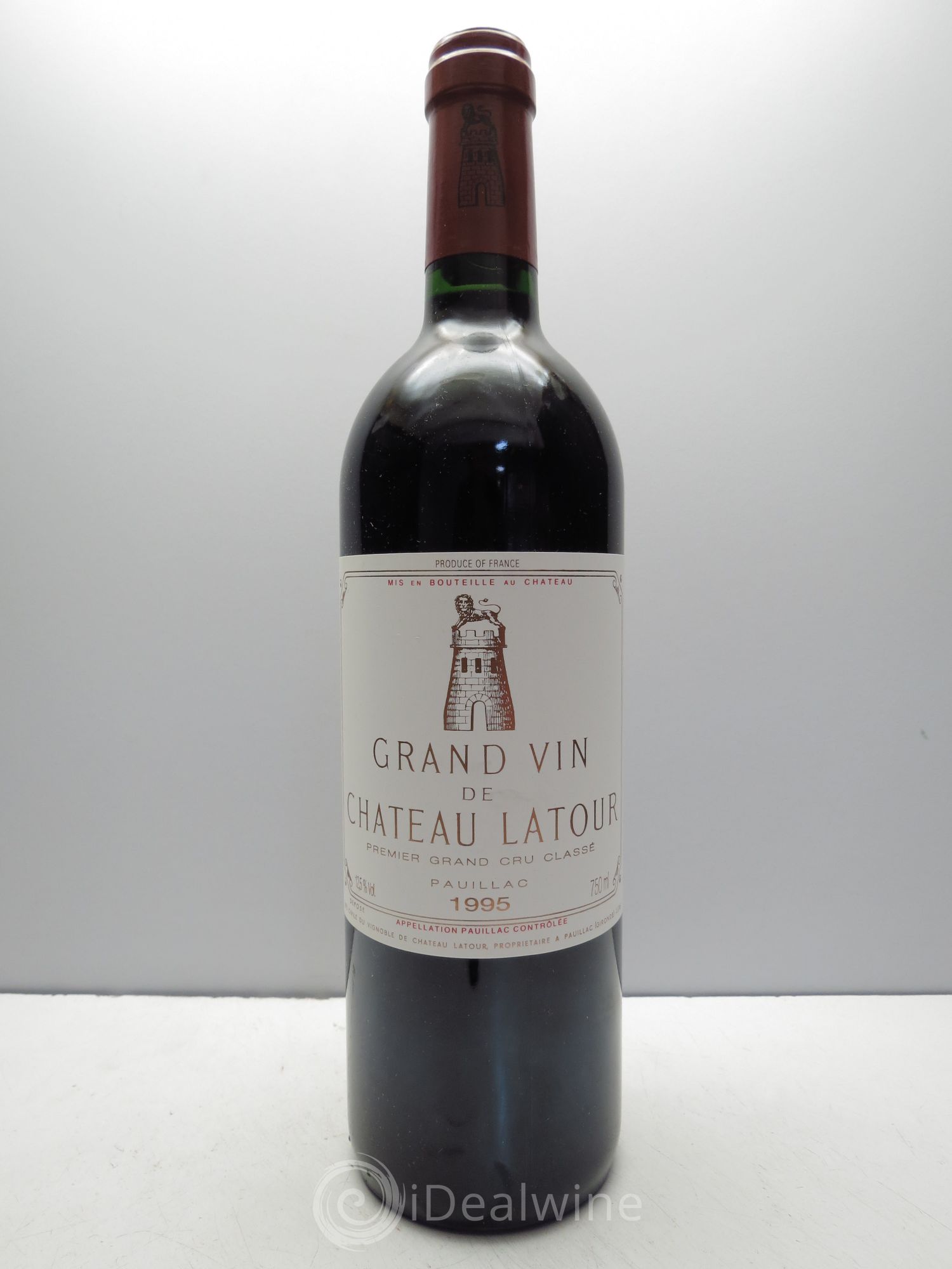 Château Latour 1er Grand Cru Classé 1995 - Lot de 1 bouteille - 0
