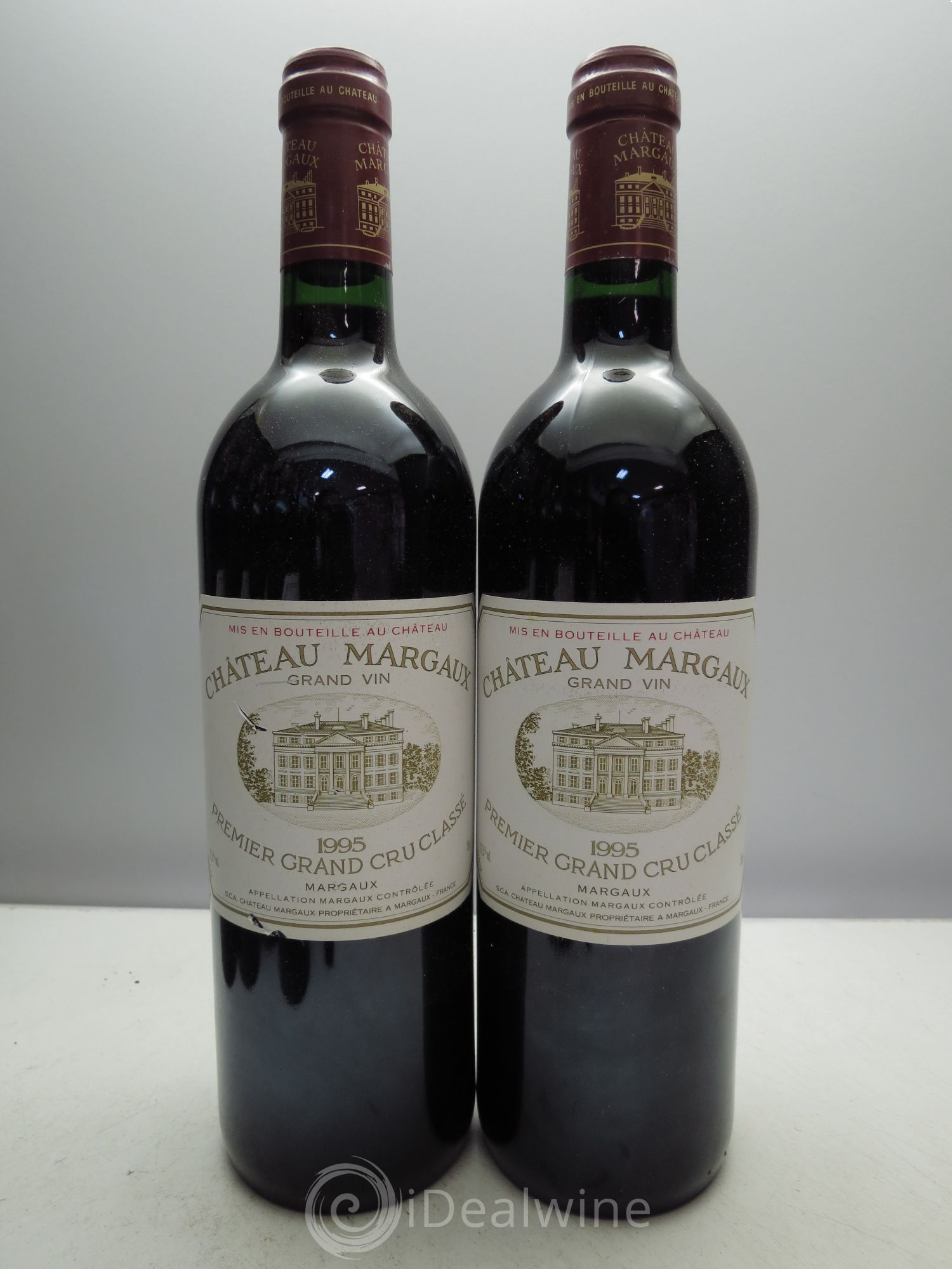 Château Margaux 1er Grand Cru Classé 1995 - Lot de 12 bouteilles - 1