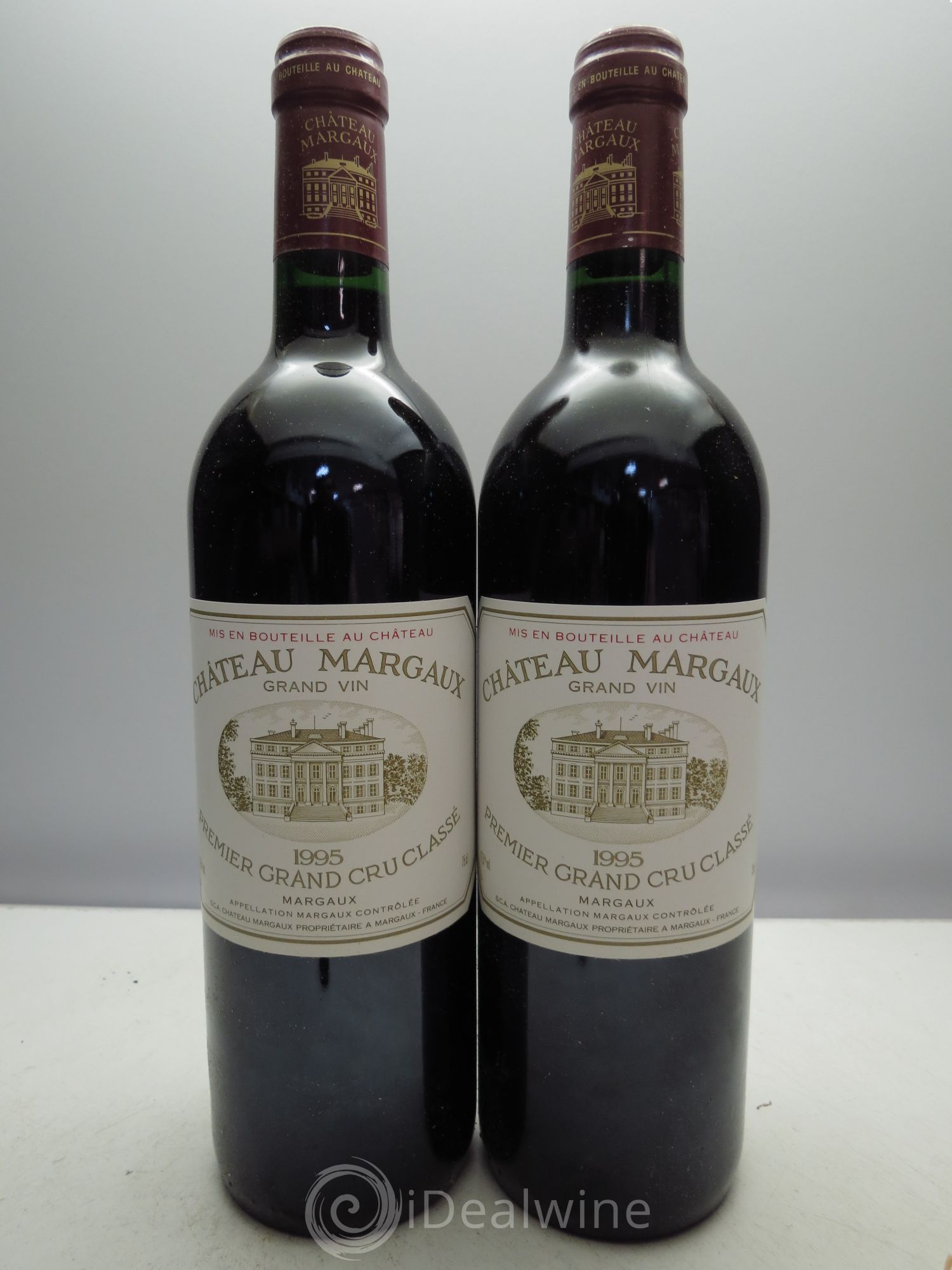 Château Margaux 1er Grand Cru Classé 1995 - Lot de 12 bouteilles - 6