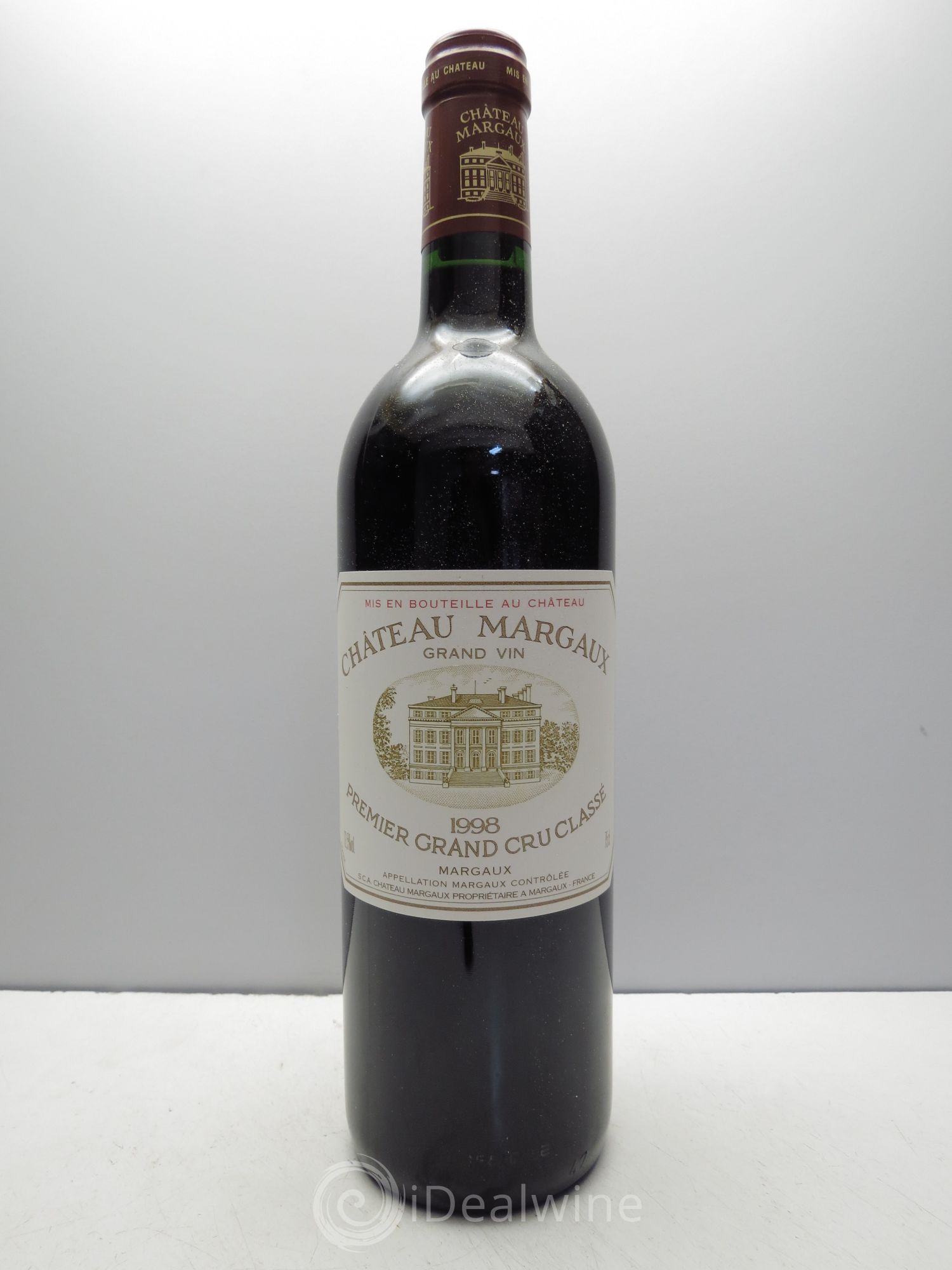 Château Margaux 1er Grand Cru Classé 1998 - Lot de 1 bouteille - 0