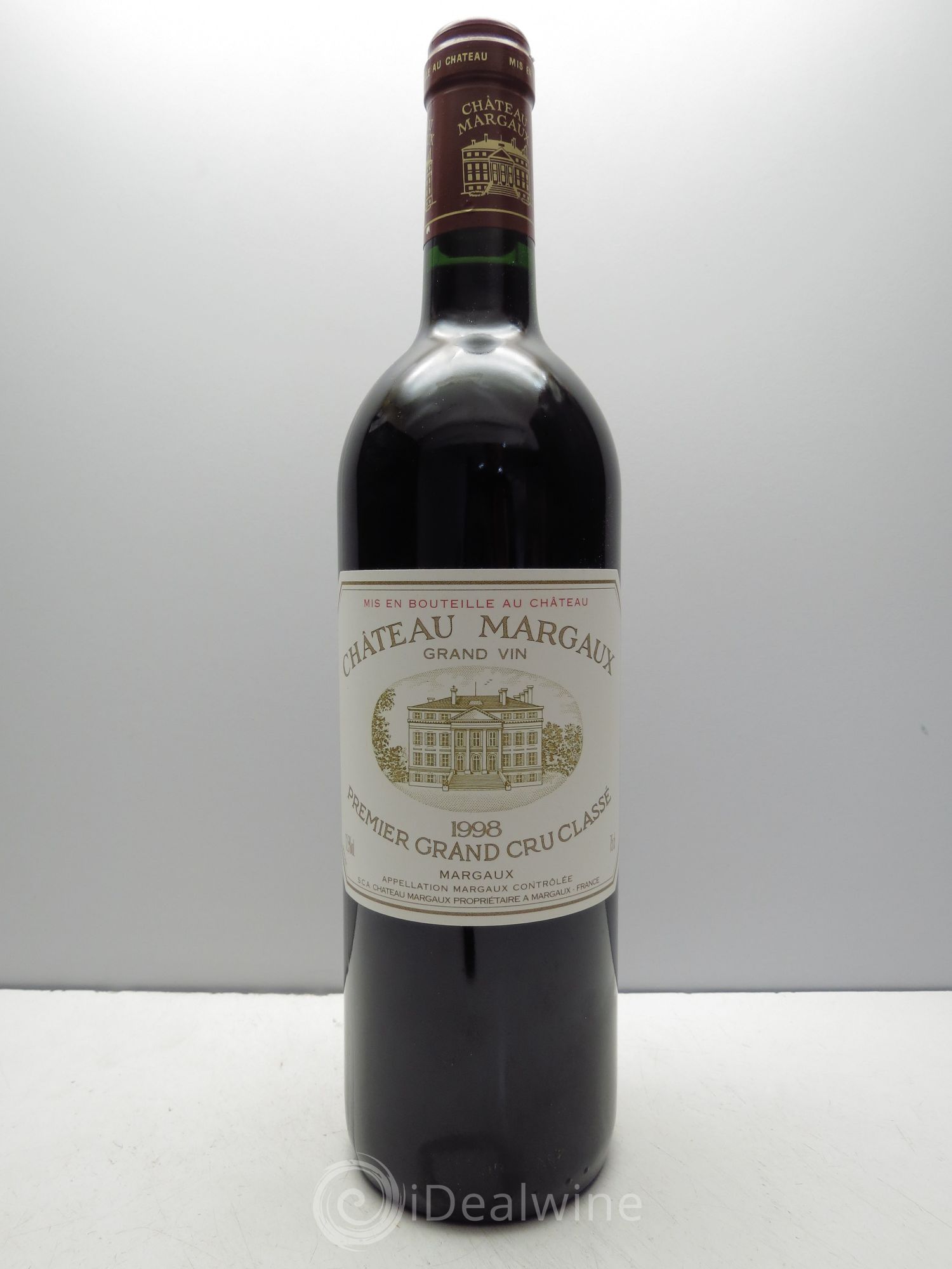 Château Margaux 1er Grand Cru Classé 1998 - Lot de 1 bouteille - 0