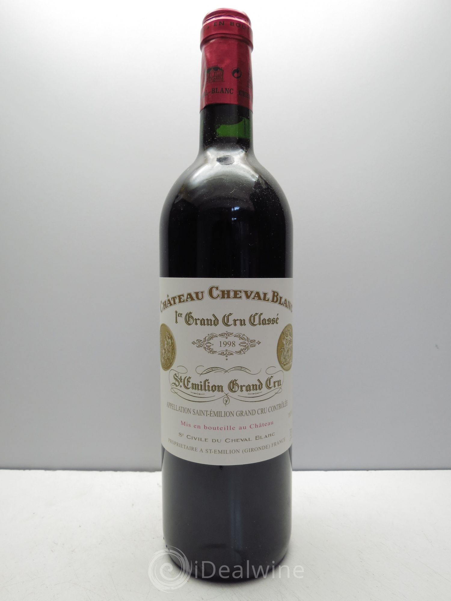 Château Cheval Blanc 1er Grand Cru Classé A 1998 - Lot de 1 bouteille - 0