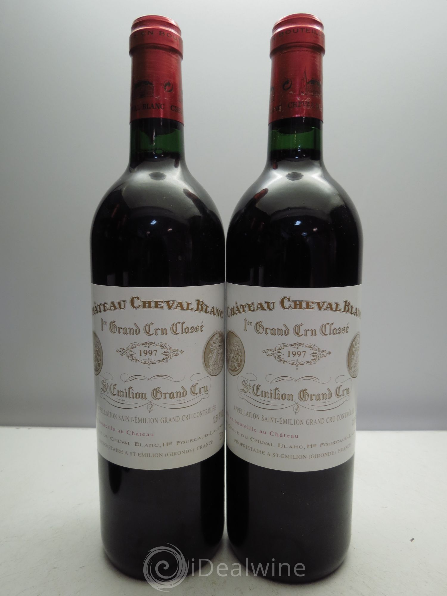 Château Cheval Blanc 1er Grand Cru Classé A 1997 - Lot de 6 bouteilles - 1