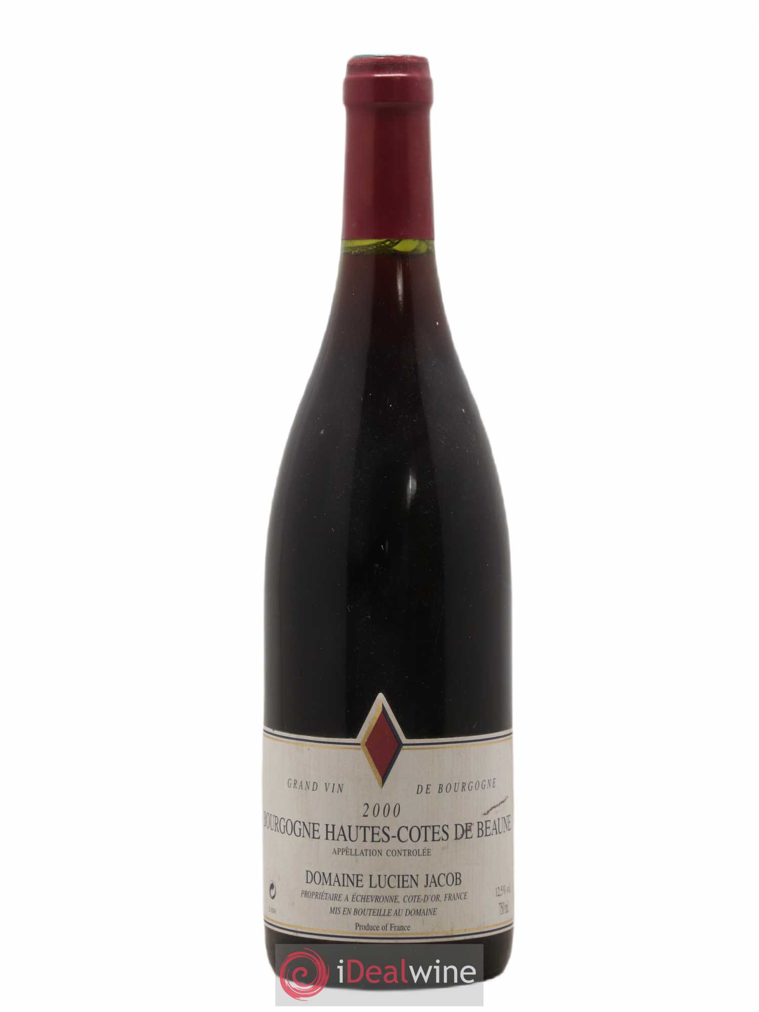 Hautes-Côtes de Beaune Domaine Lucien Jacob 2000 - Lot de 1 bouteille - 0