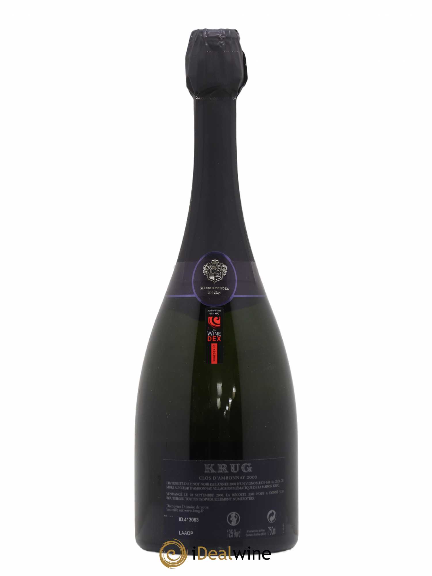 Clos d'Ambonnay Krug 2000 - Lot de 1 bouteille - 2
