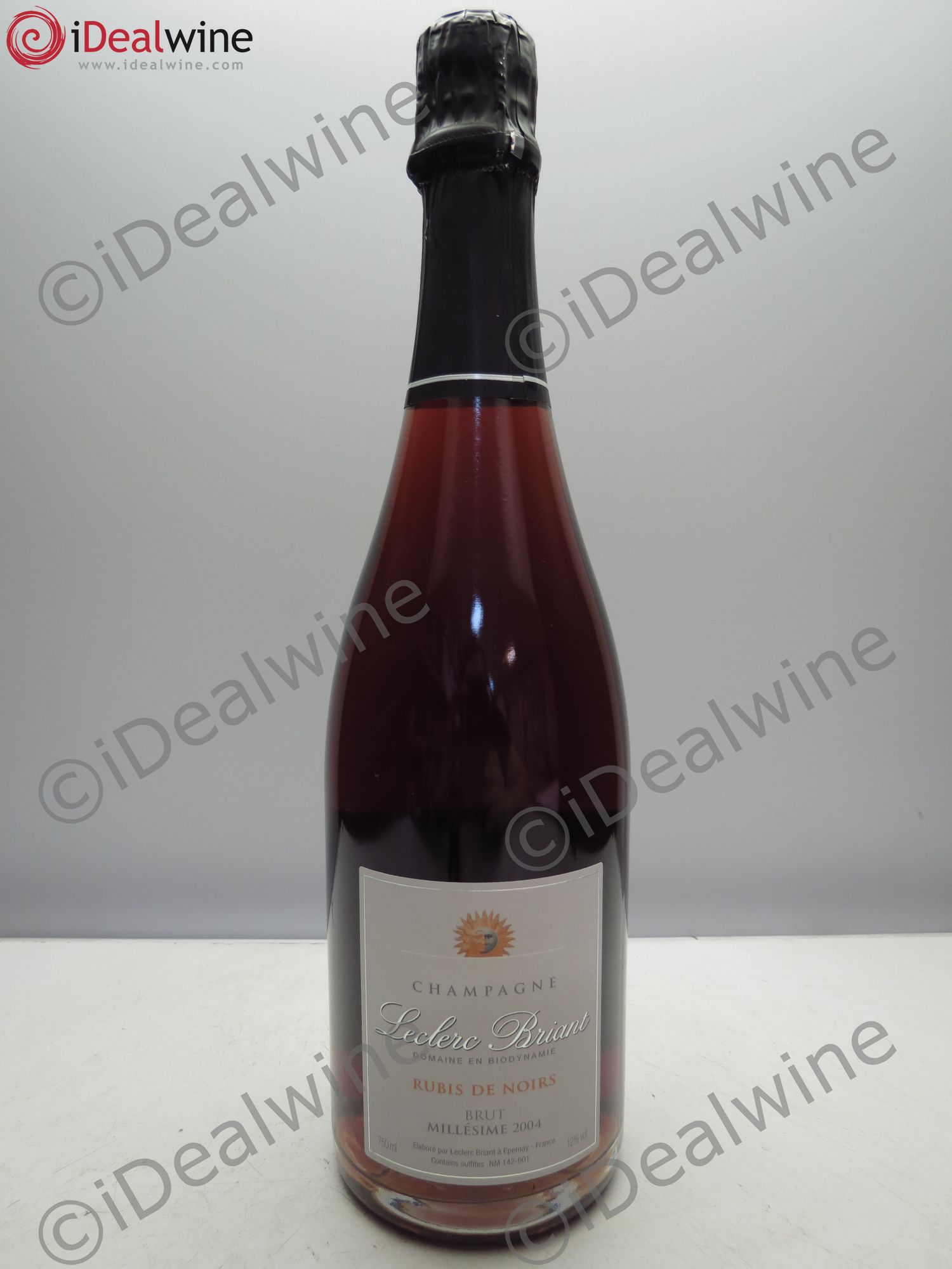 Champagne - Leclerc Briant Rubis de Noirs 2004 - Lot of 6 bottles - 0
