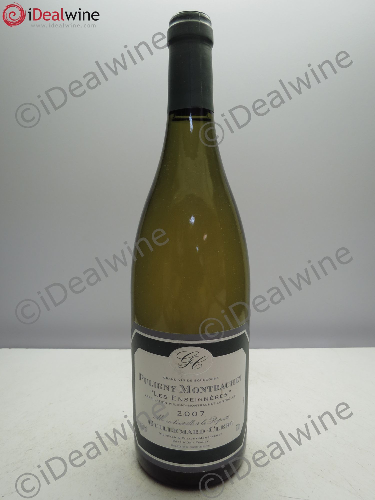 Puligny-Montrachet 1er Cru les Enseignières G.Clerc 2007 - Posten von 1 Flasche - 0
