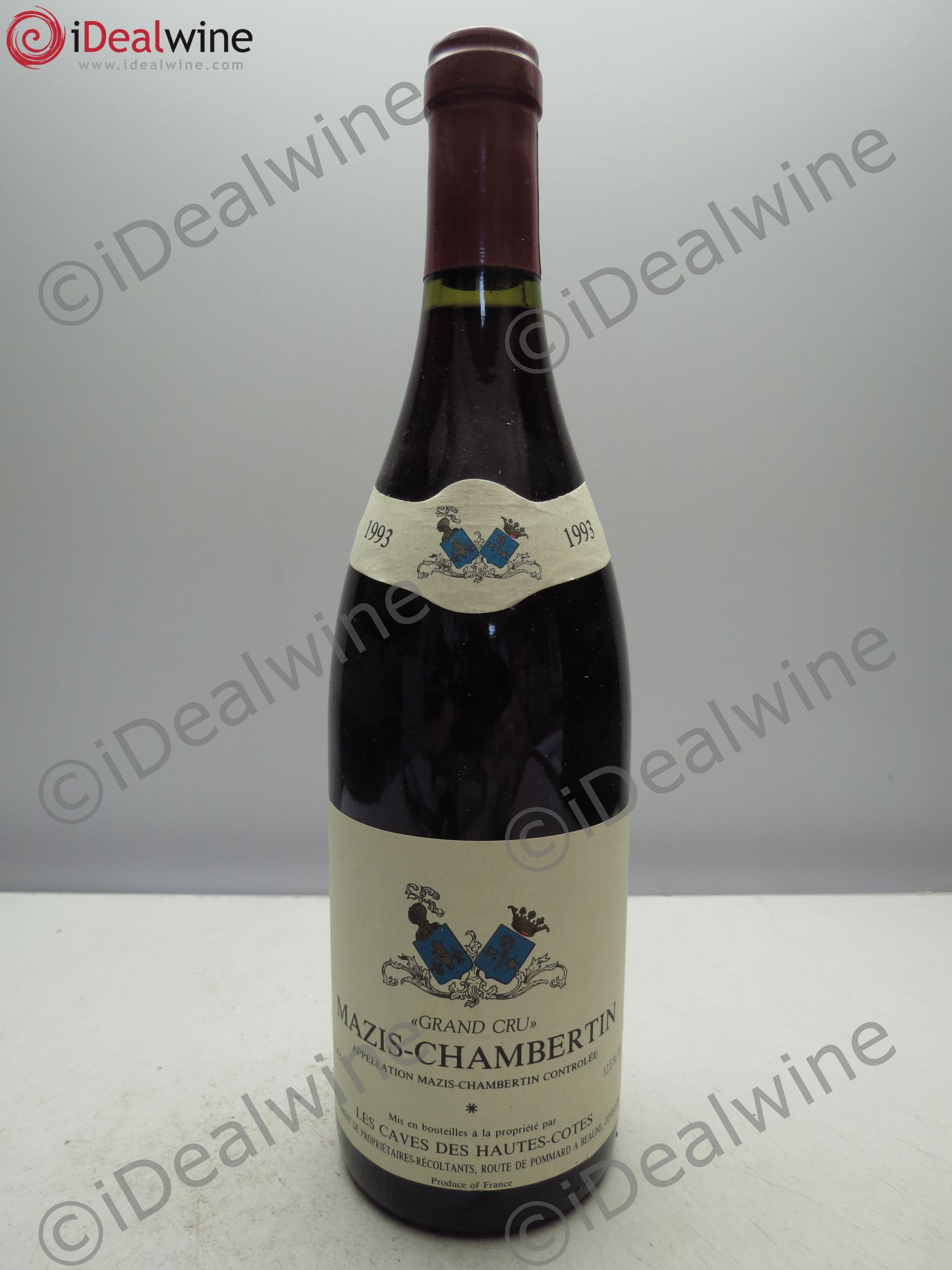 Mazis-Chambertin Grand Cru les Caves des Haute Côtes 1993 - Posten von 1 Flasche - 0