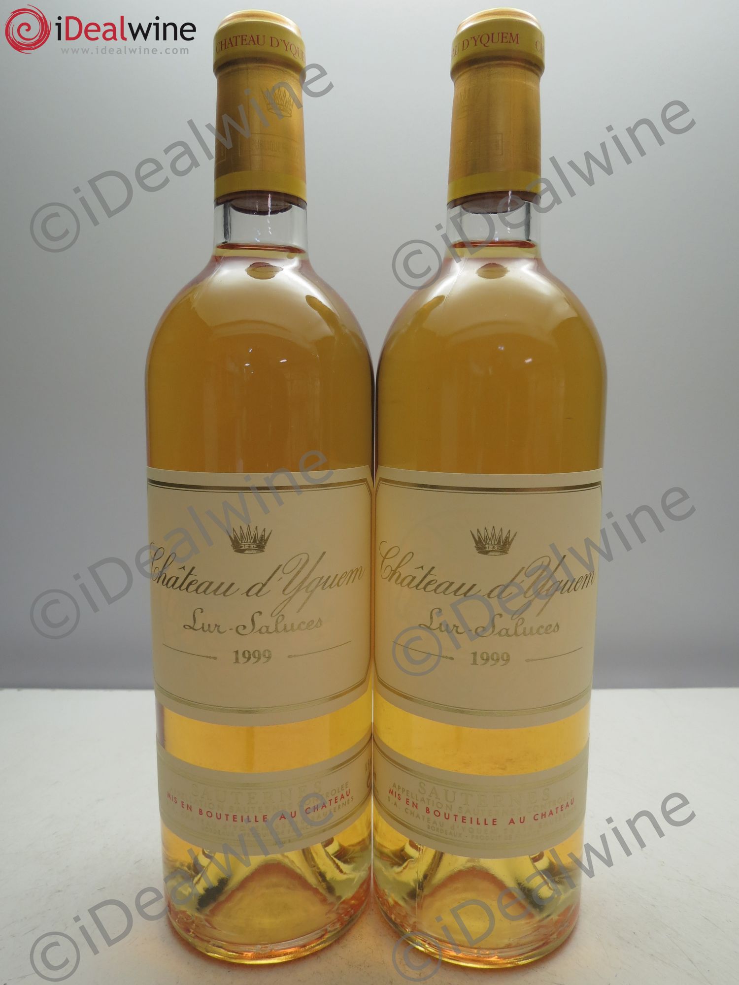 Château d' Yquem 1er Cru Classé Supérieur 1999 - Lotto di 2 bottiglie - 0