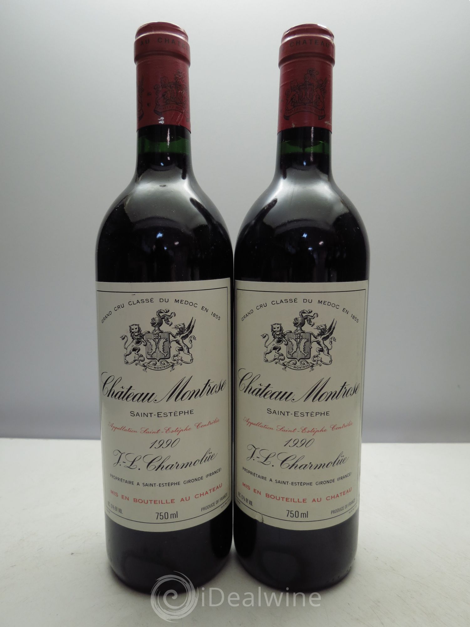 Château Montrose 2ème Grand Cru Classé 1990 - Lot de 6 bouteilles - 3