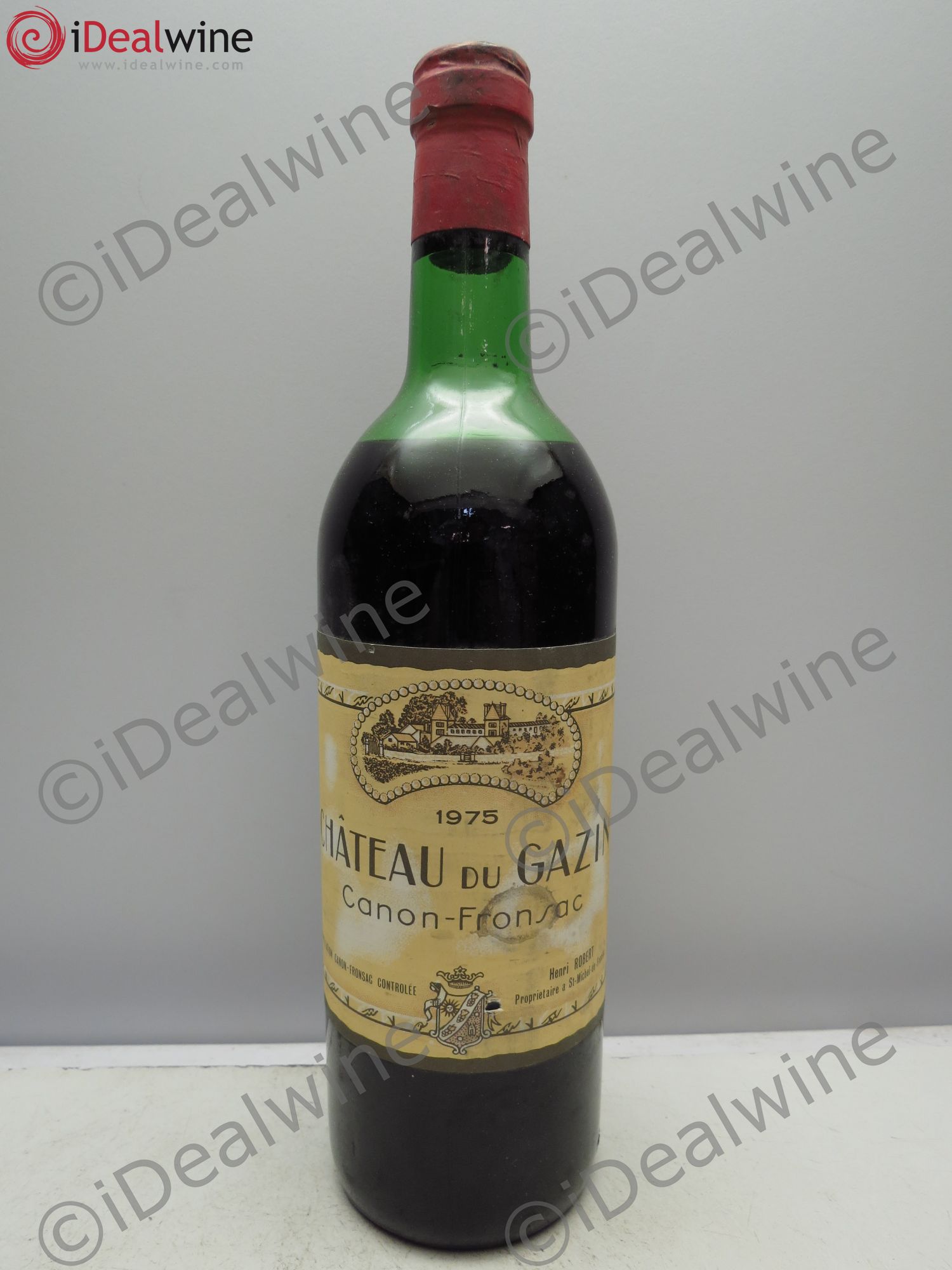 Canon-Fronsac 1975 - Posten von 1 Flasche - 0