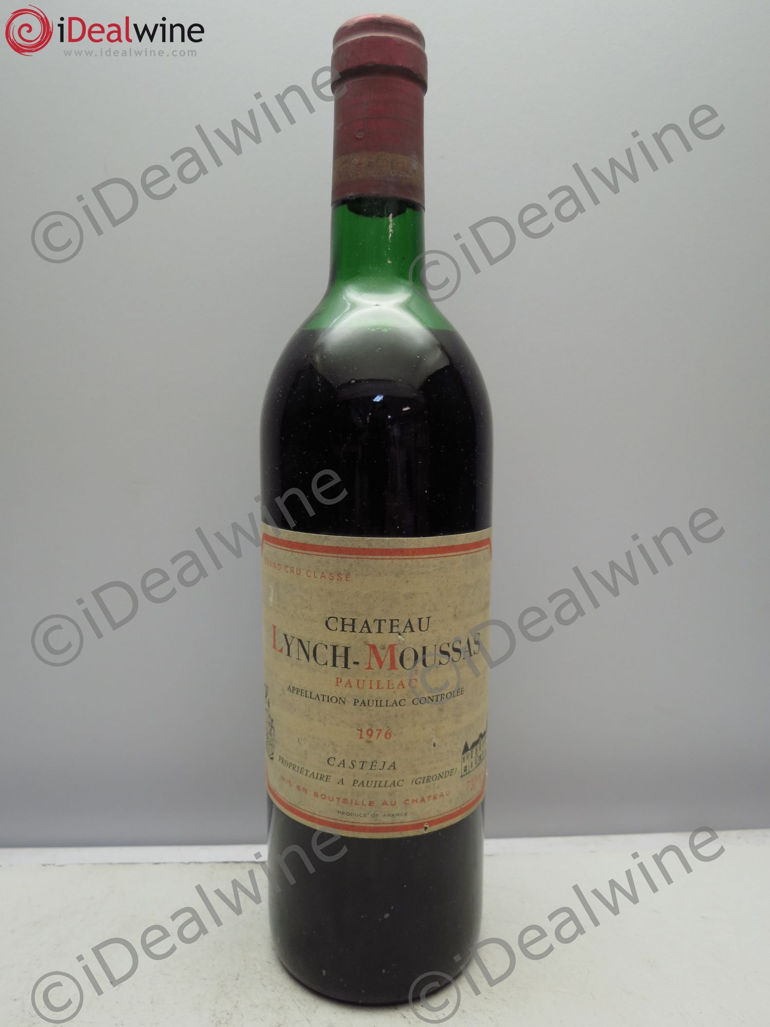 Château Lynch Moussas 5ème Grand Cru Classé 1976 - Lot de 1 bouteille - 0