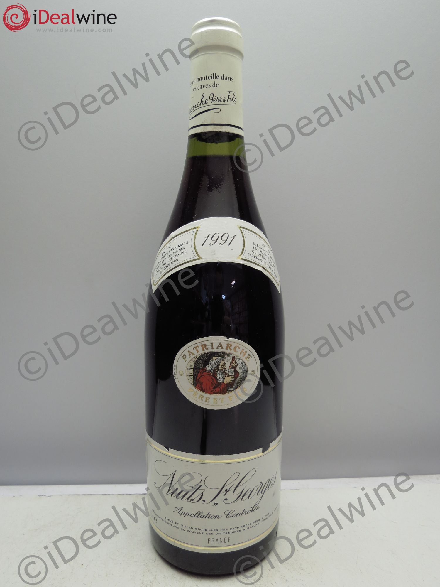 Nuits-Saint-Georges Patriarche 1991 - Lot de 1 bouteille - 0