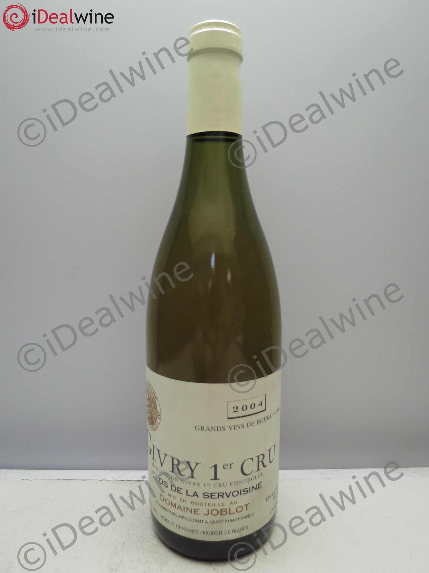 Givry Clos de la Servoisine 2004 - Posten von 1 Flasche - 0