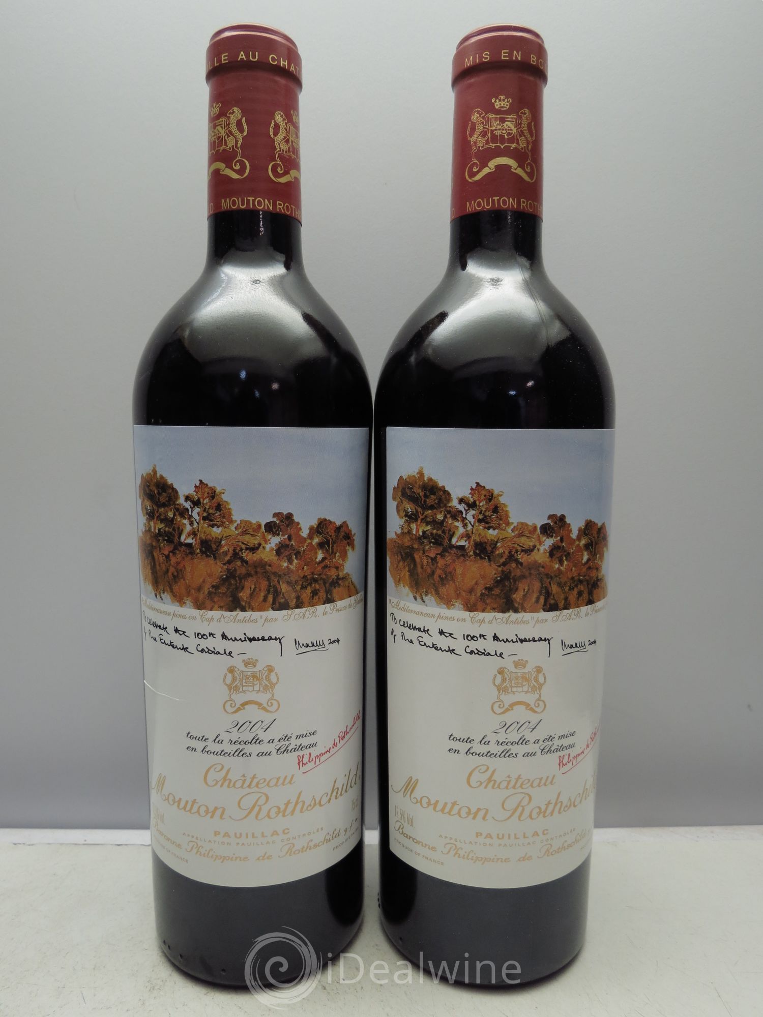 Château Mouton Rothschild 1er Grand Cru Classé (2 CB de 6btes) 2004 - Lot de 12 bouteilles - 3