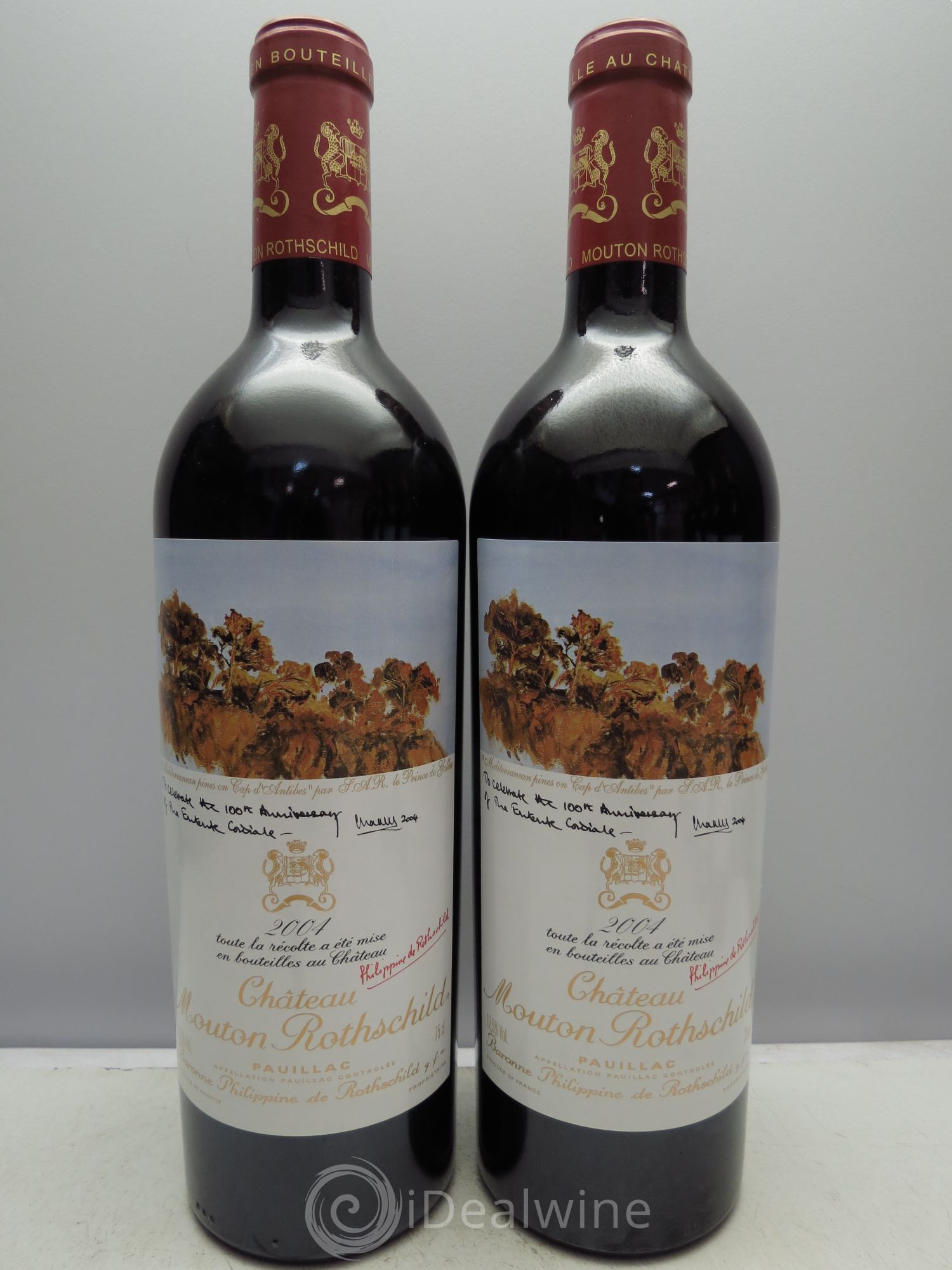 Château Mouton Rothschild 1er Grand Cru Classé 2004 - Lot de 6 bouteilles - 3