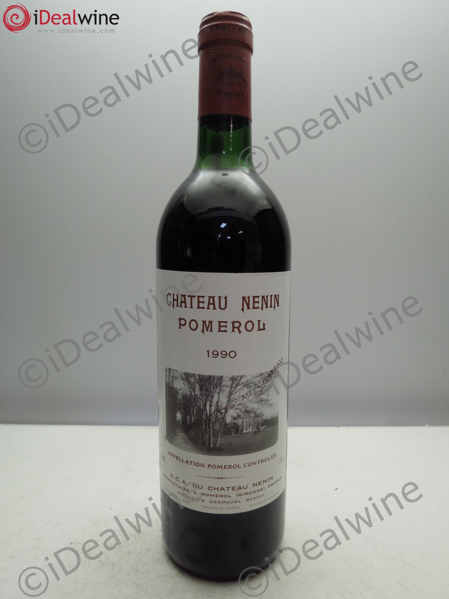 Château Nenin 1990 - Lot de 1 bouteille - 0