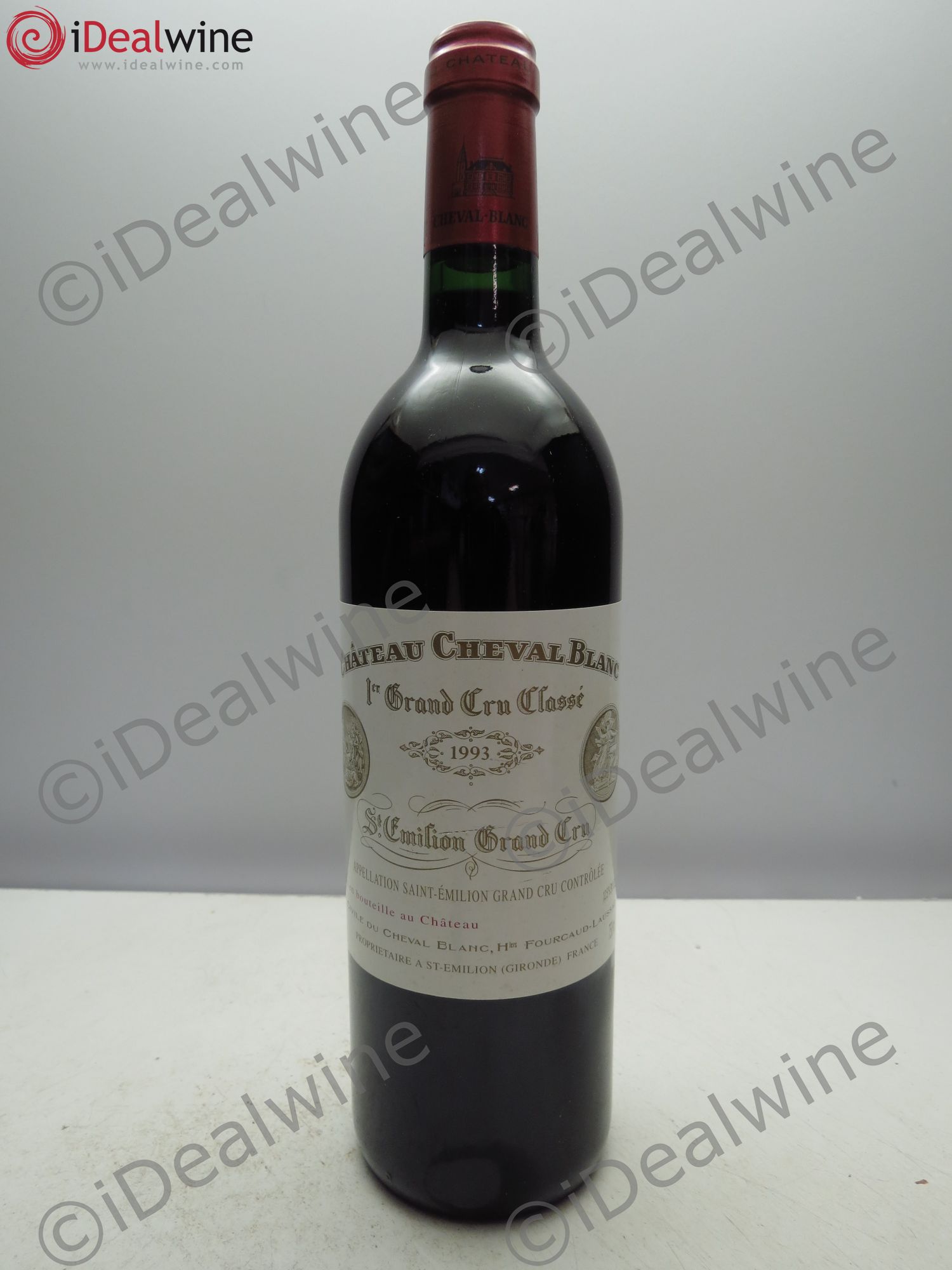 Château Cheval Blanc 1er Grand Cru Classé A 1993 - Lot de 1 bouteille - 0