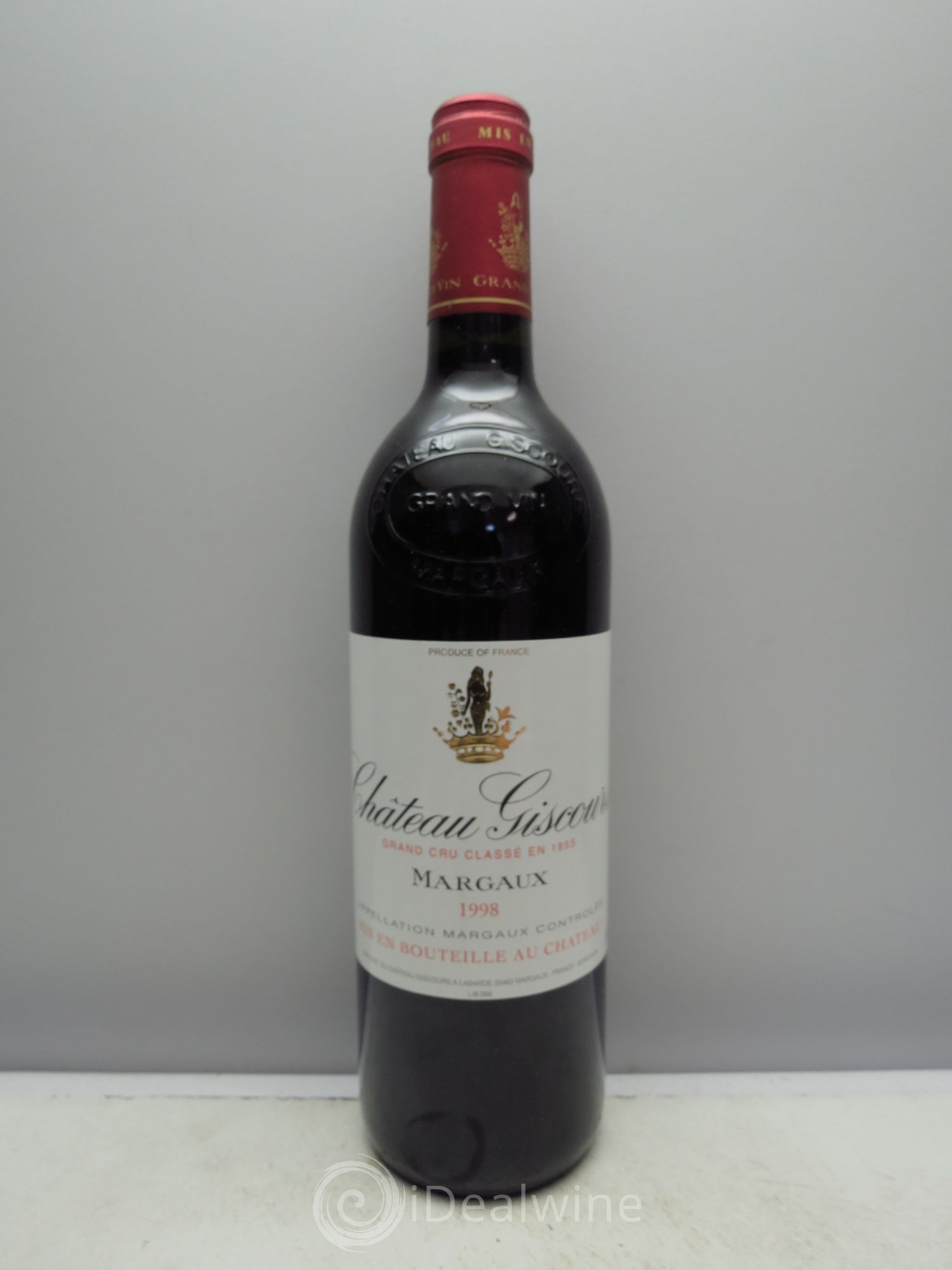Château Giscours 3ème Grand Cru Classé 1998 - Lot de 1 bouteille - 0