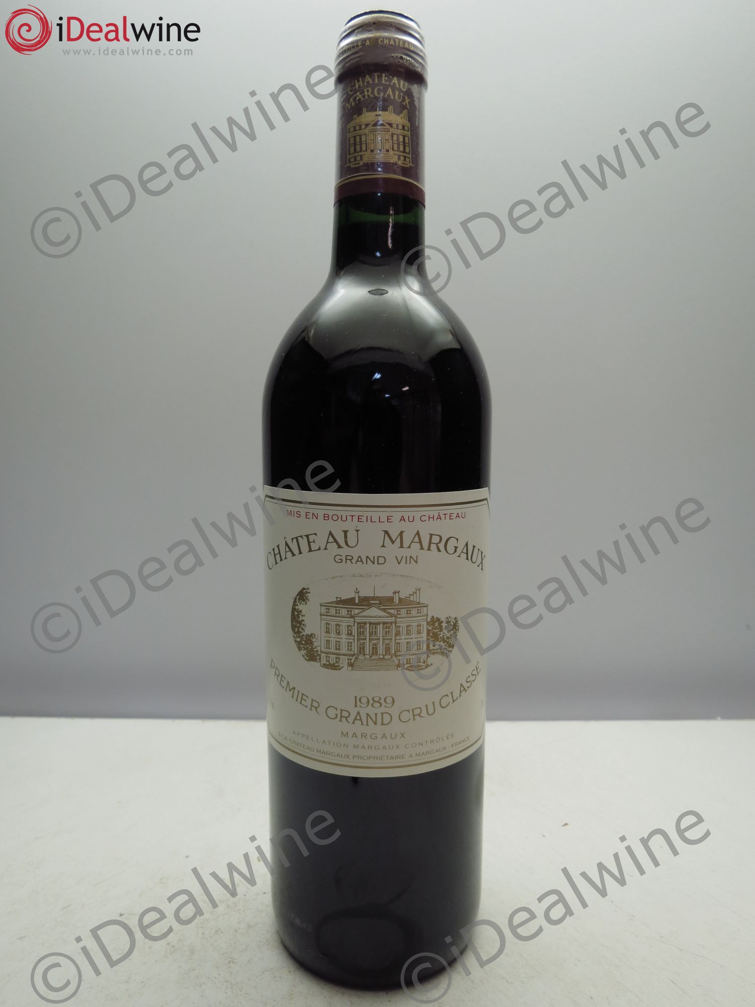 Château Margaux 1er Grand Cru Classé 1989 - Lot de 1 bouteille - 0