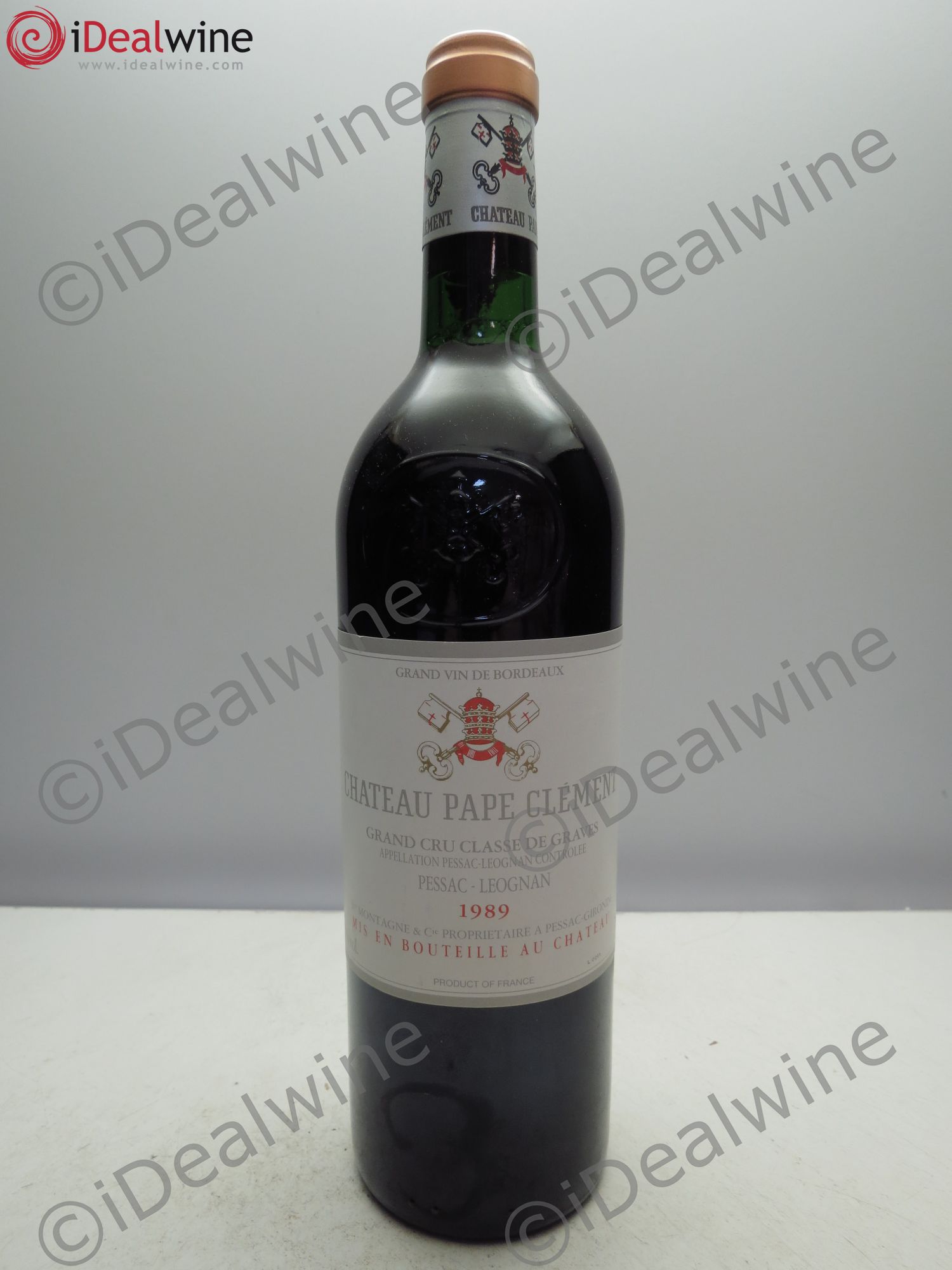Château Pape Clément Cru Classé de Graves 1989 - Lot de 1 bouteille - 0